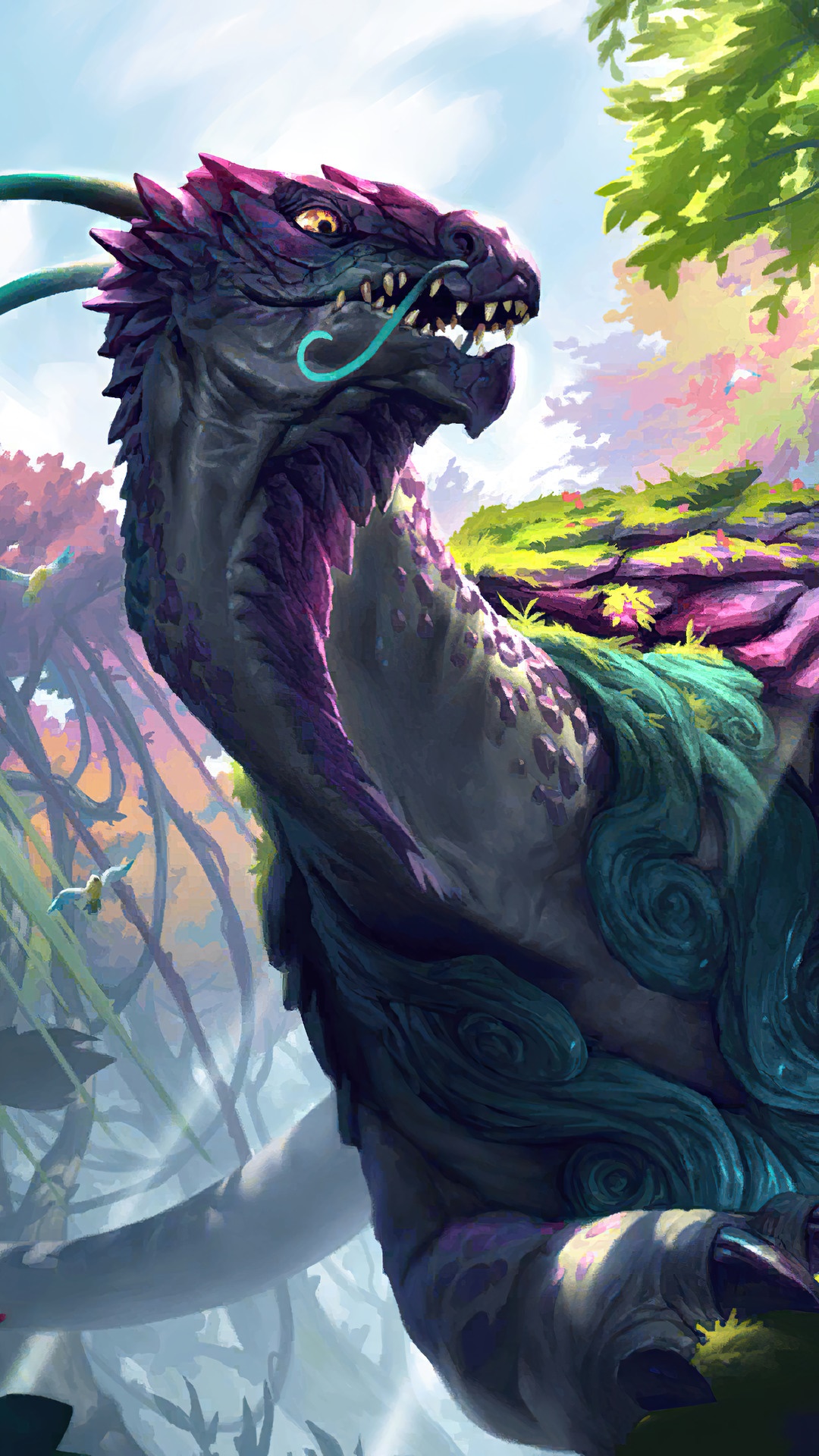 Aurelion Sol from Legends of Runeterra HD Phone Wallpaper