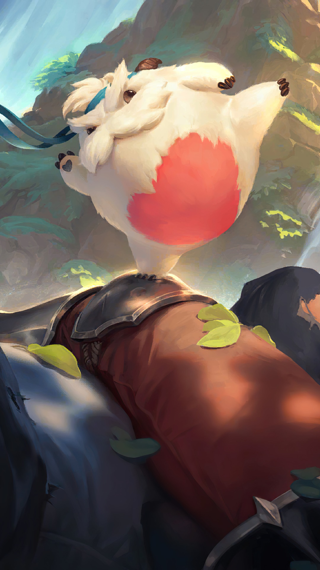 Poro from Legends of Runeterra HD Phone Wallpaper