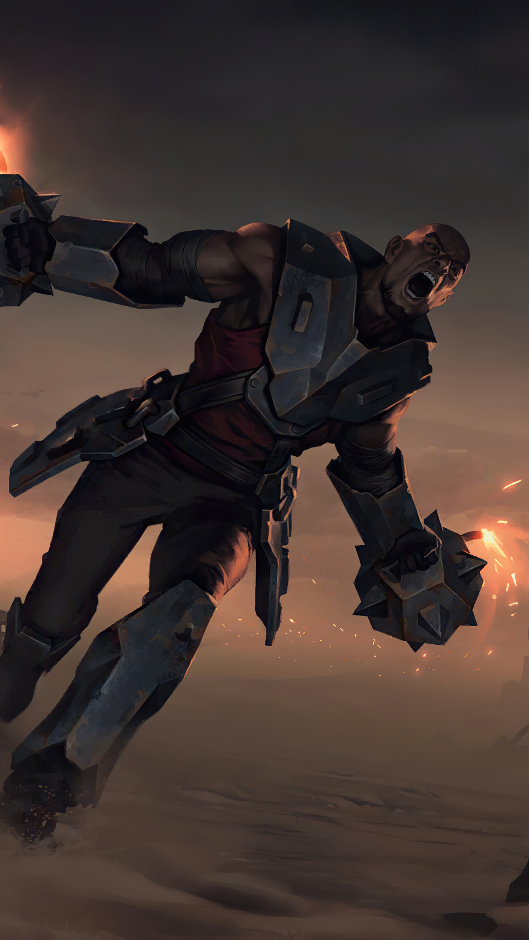Draven from League of Legends HD Phone Wallpaper