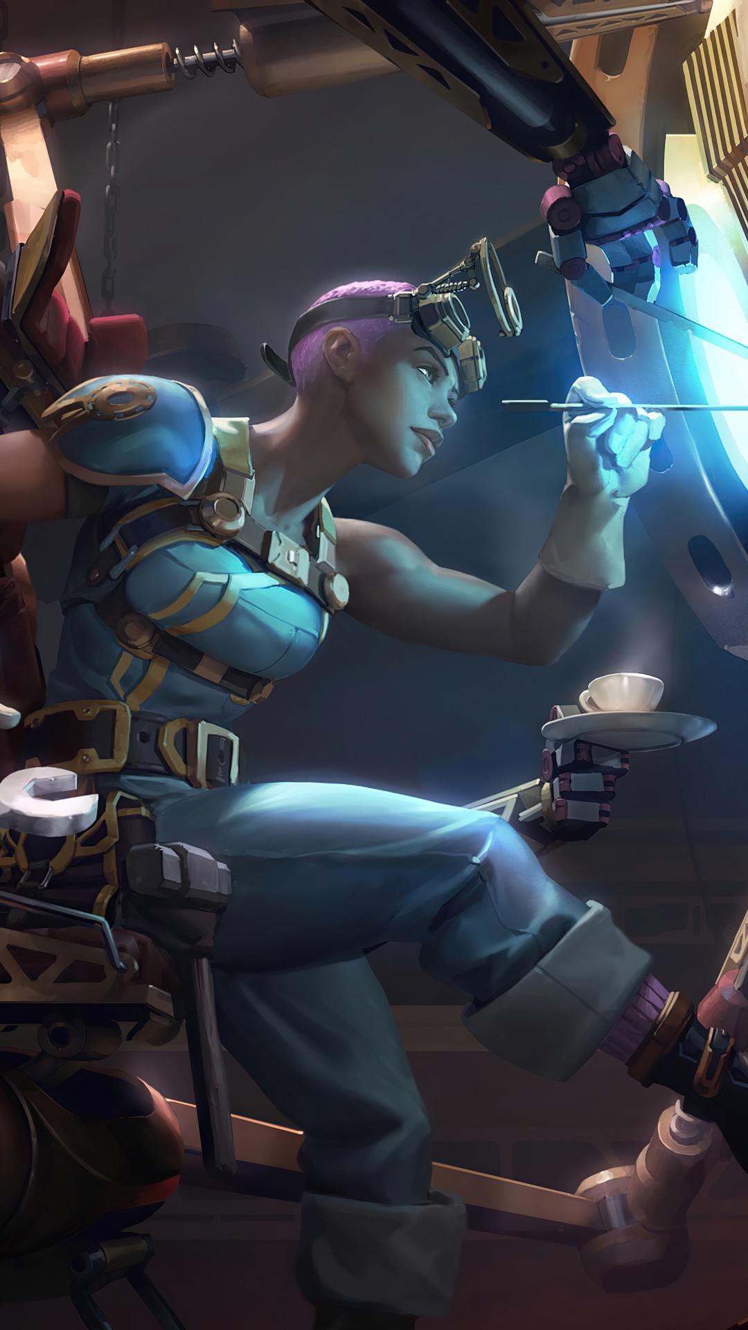 Jayce from Legends of Runeterra HD Phone Wallpaper