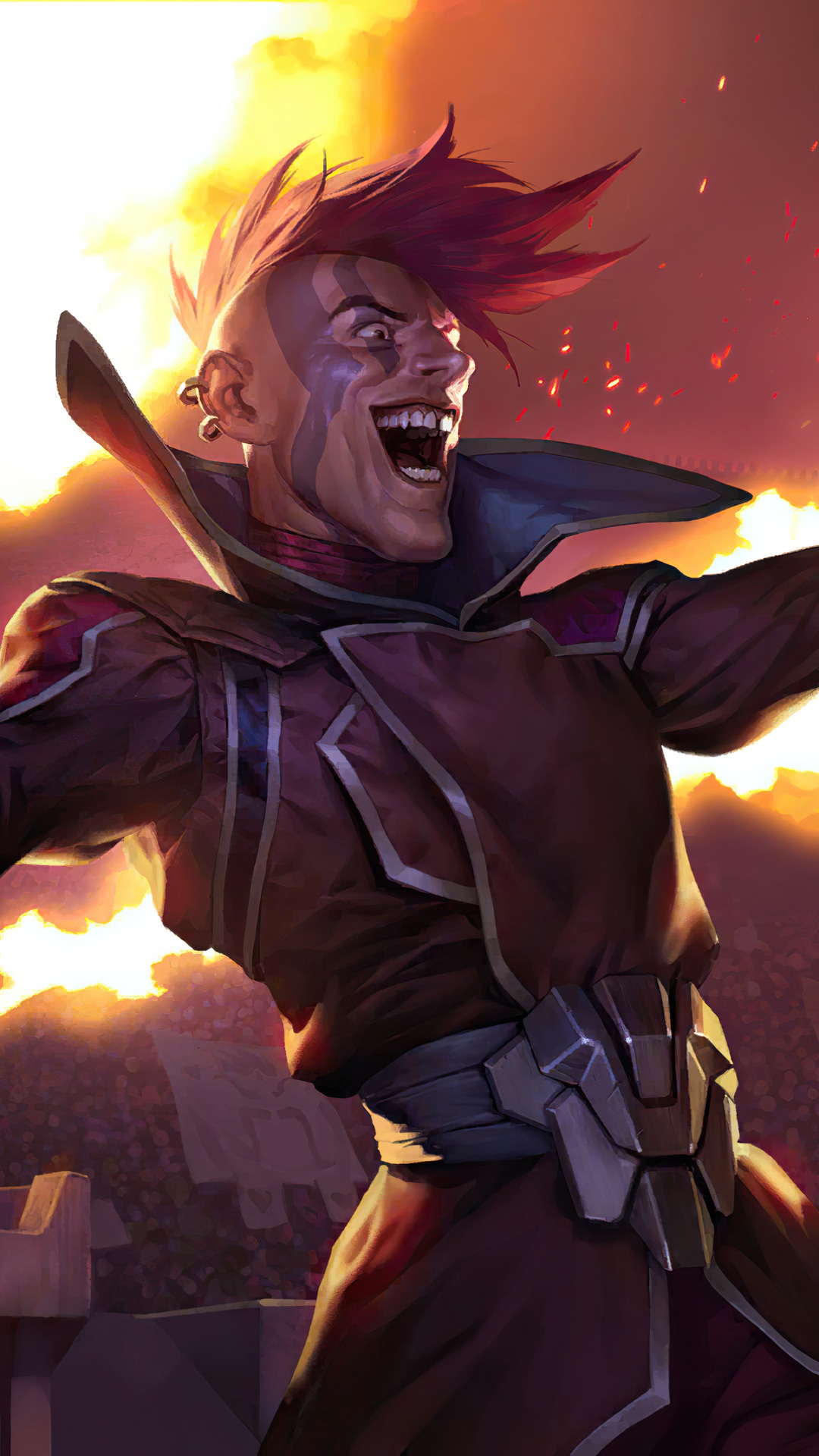Jinx from Legends of Runeterra HD Phone Wallpaper
