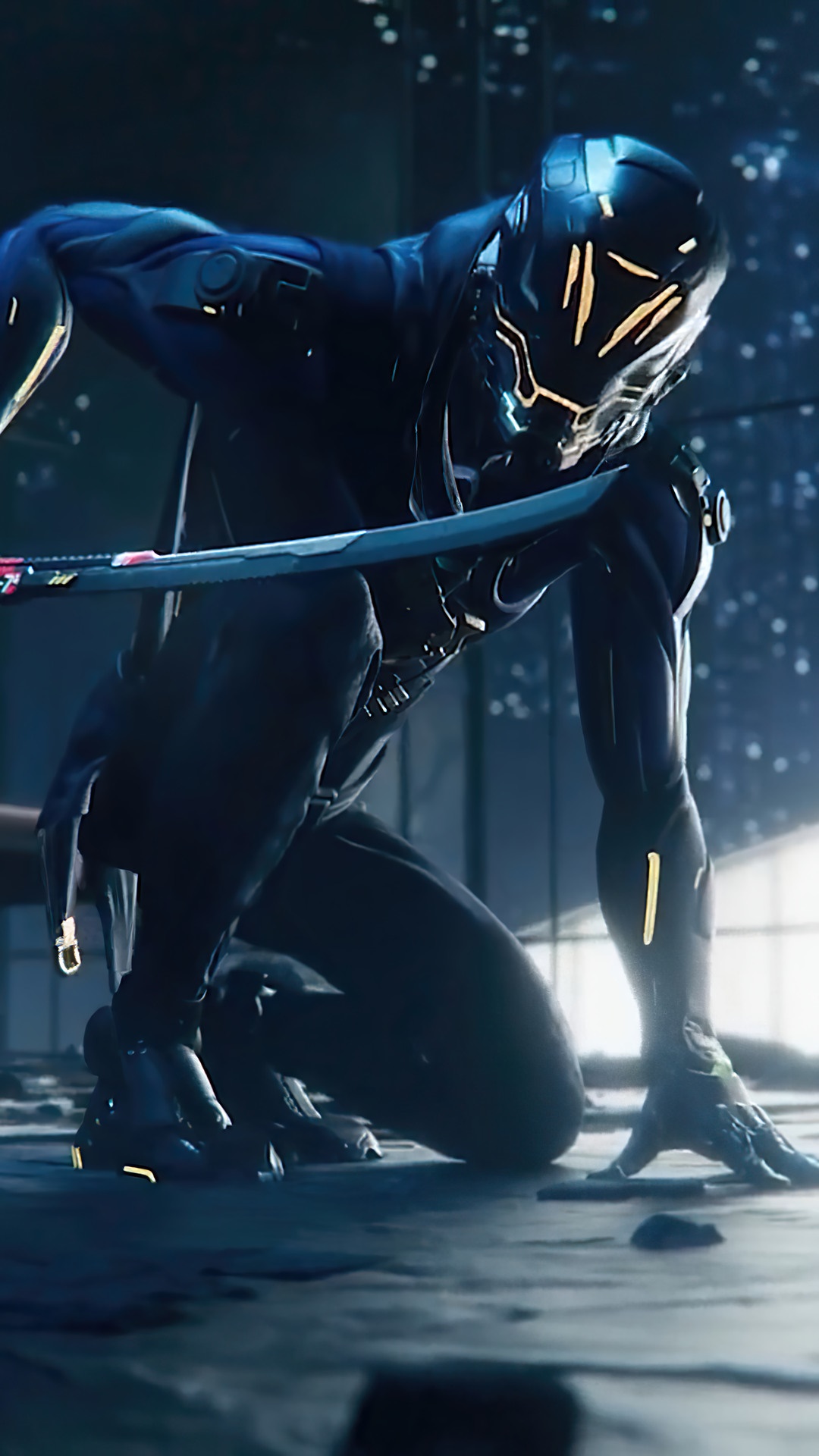 Ghostrunner from Ghostrunner Video Game HD Phone Wallpaper