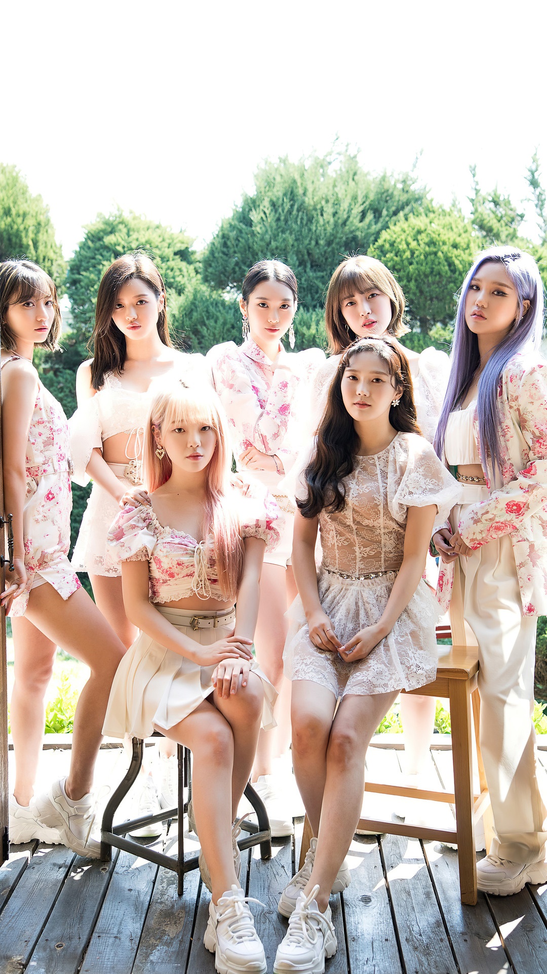 Oh My Girl Kpop Girls Group HD Phone Wallpaper