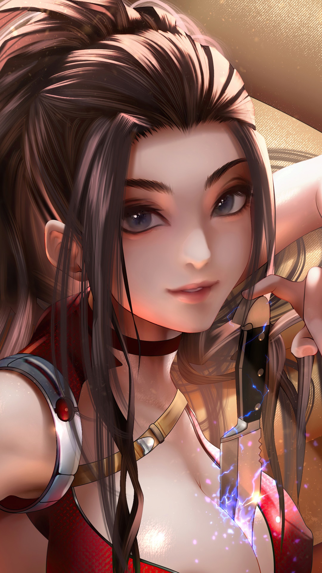 Momo Yaoyorozu from My Hero Academia Artwork HD Phone Wallpaper