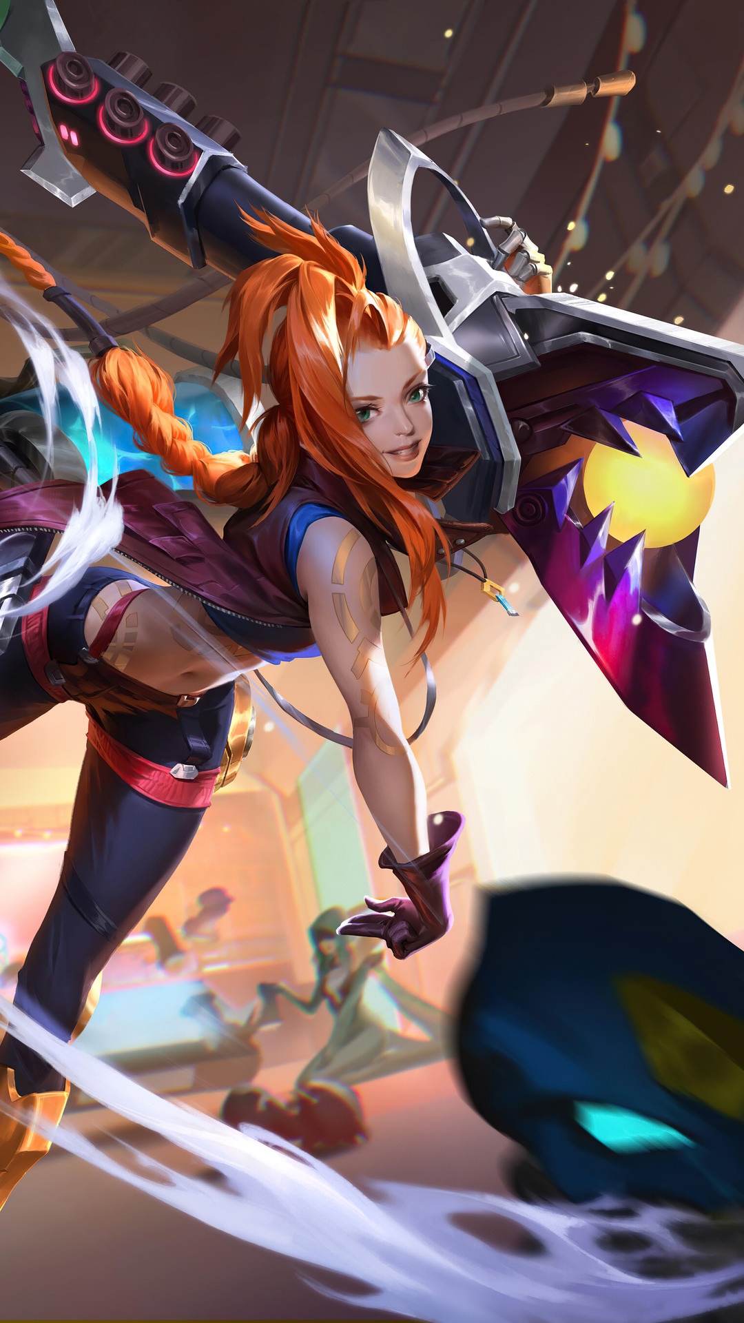 Jinx from League of Legends HD Phone Wallpaper