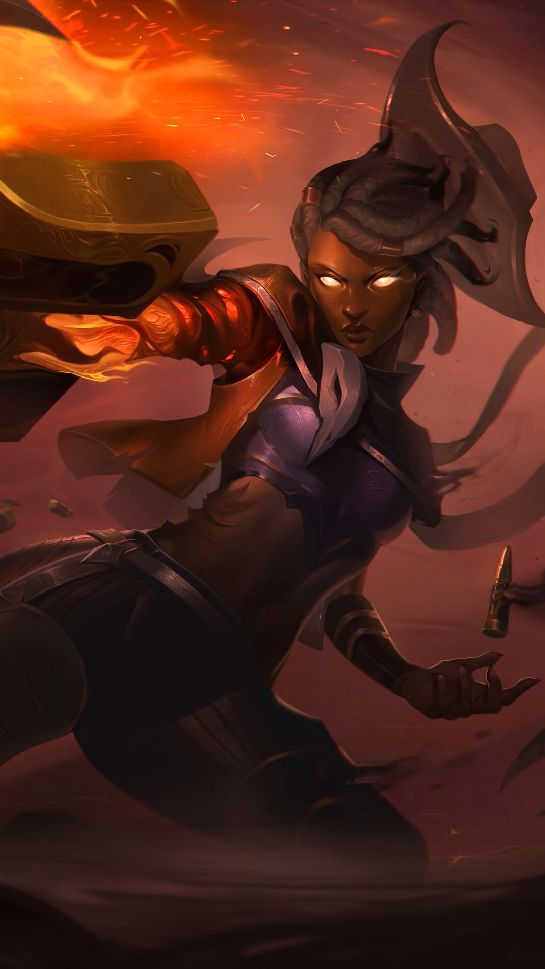Senna from League of Legends HD Phone Wallpaper