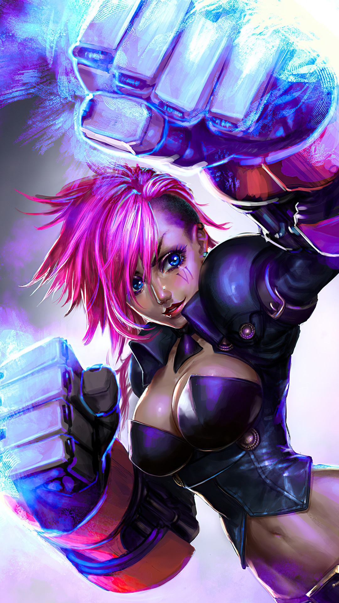Vi from League of Legends HD Phone Wallpaper