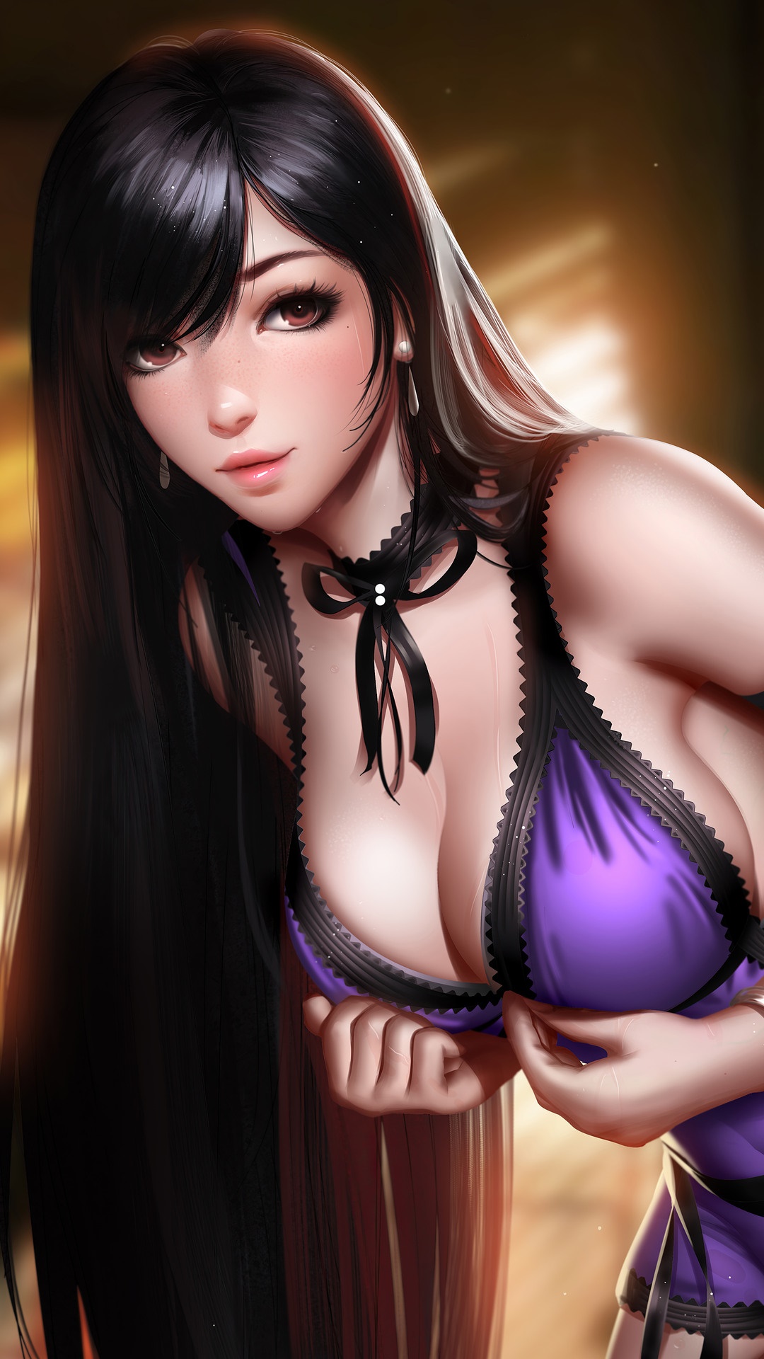 Tifa Lockhart from Final Fantasy VII Remake HD Phone Wallpaper