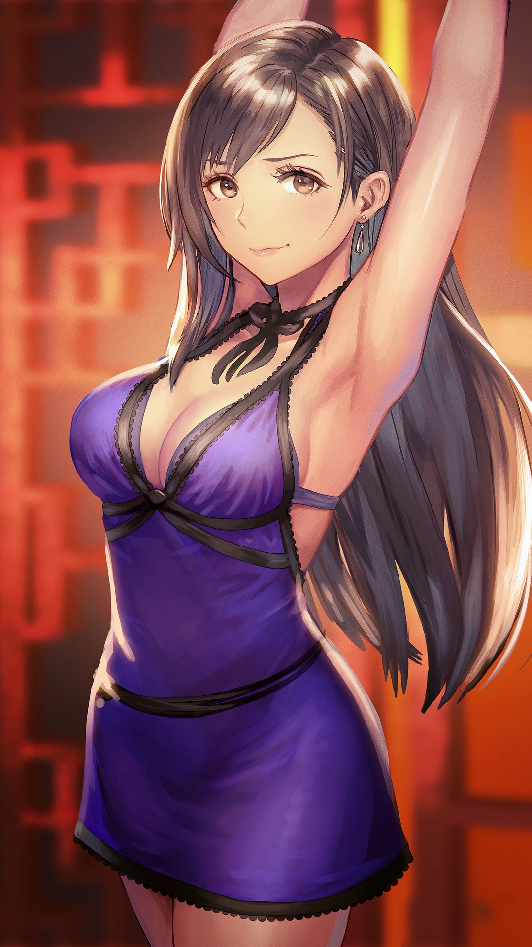 Tifa Lockhart from Final Fantasy VII Remake HD Phone Wallpaper