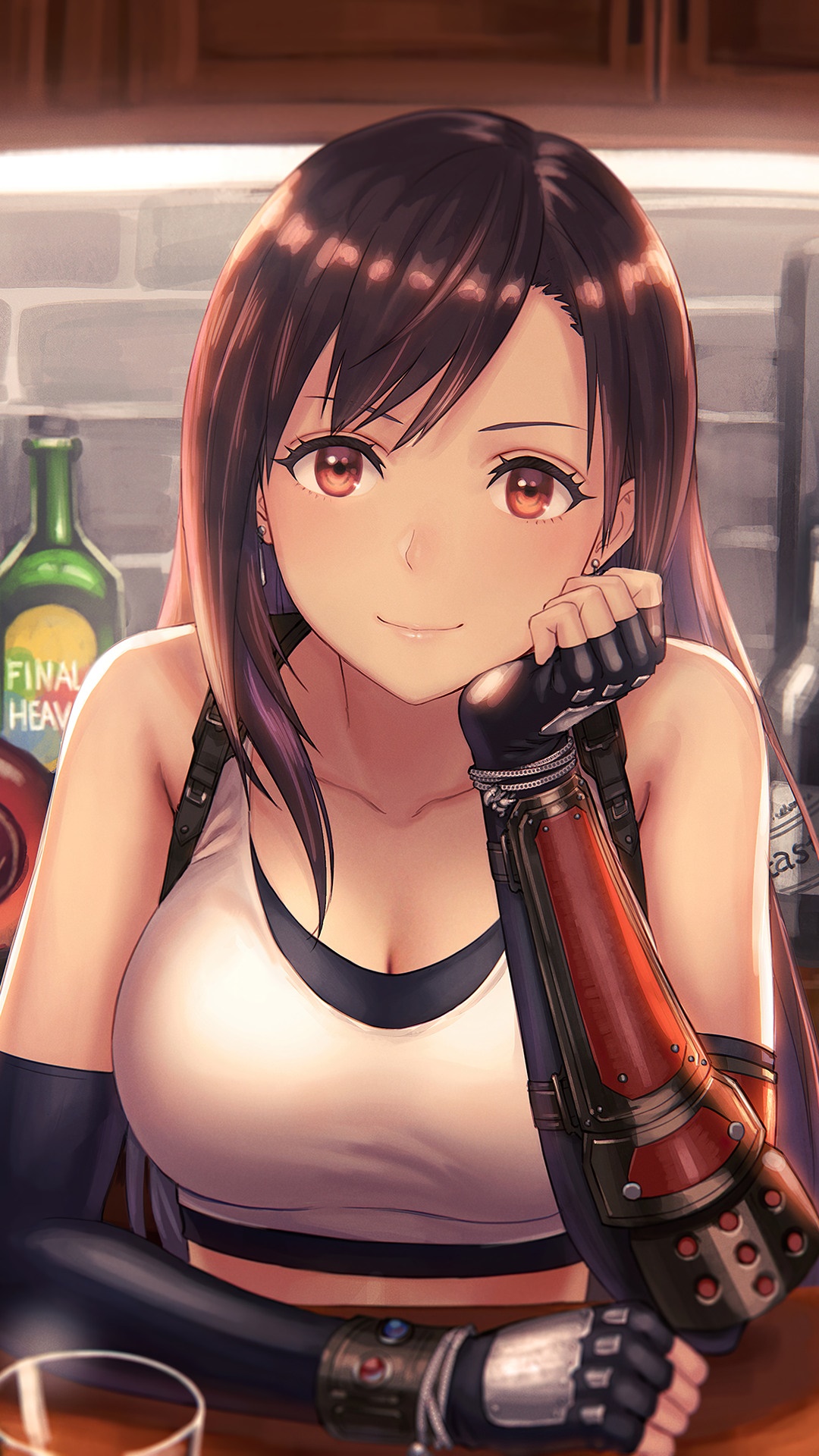 Tifa Lockhart from Final Fantasy VII Remake HD Phone Wallpaper