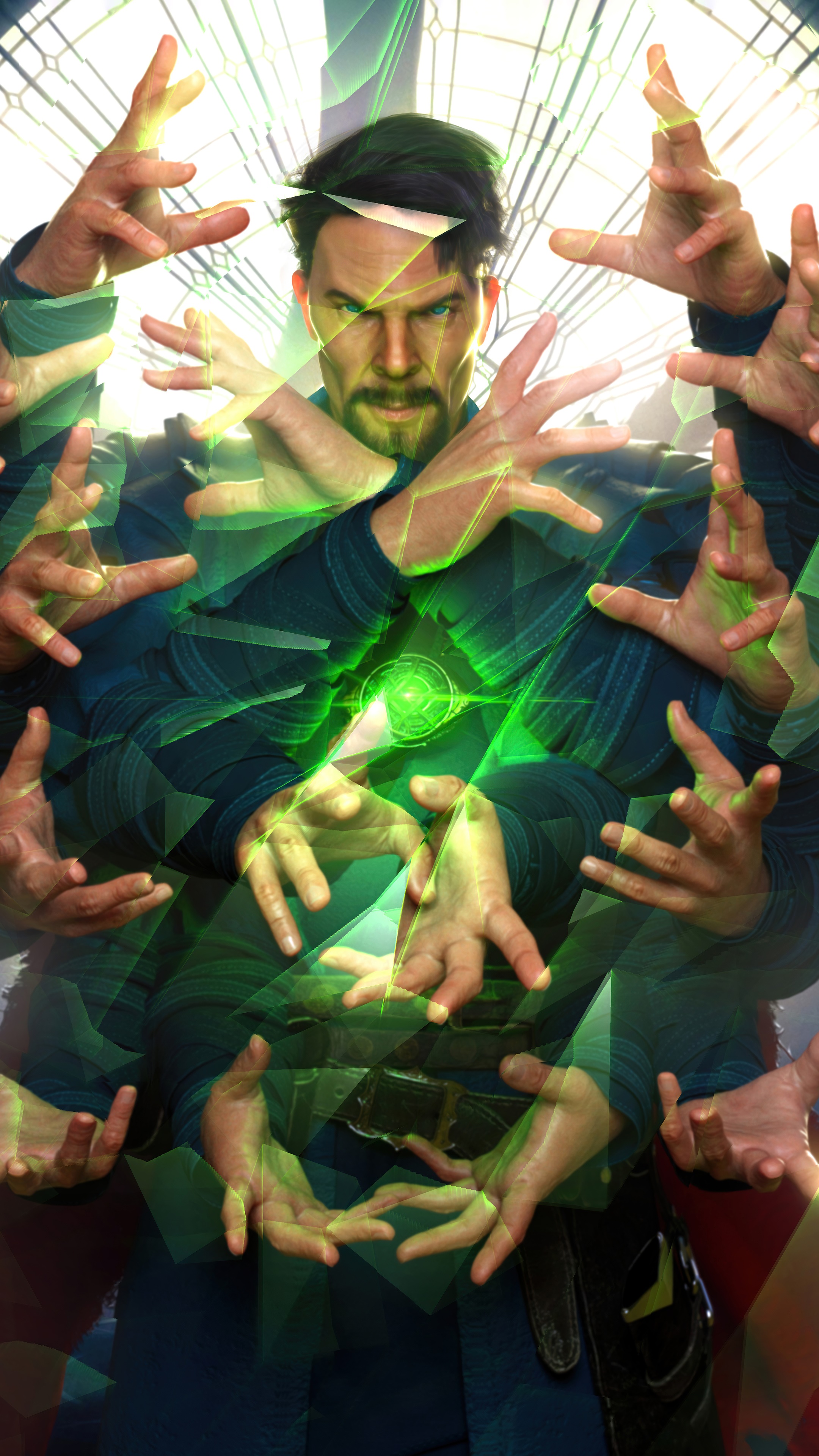 Doctor Strange from Doctor Strange in the Multiverse of Madness HD Phone Wallpaper