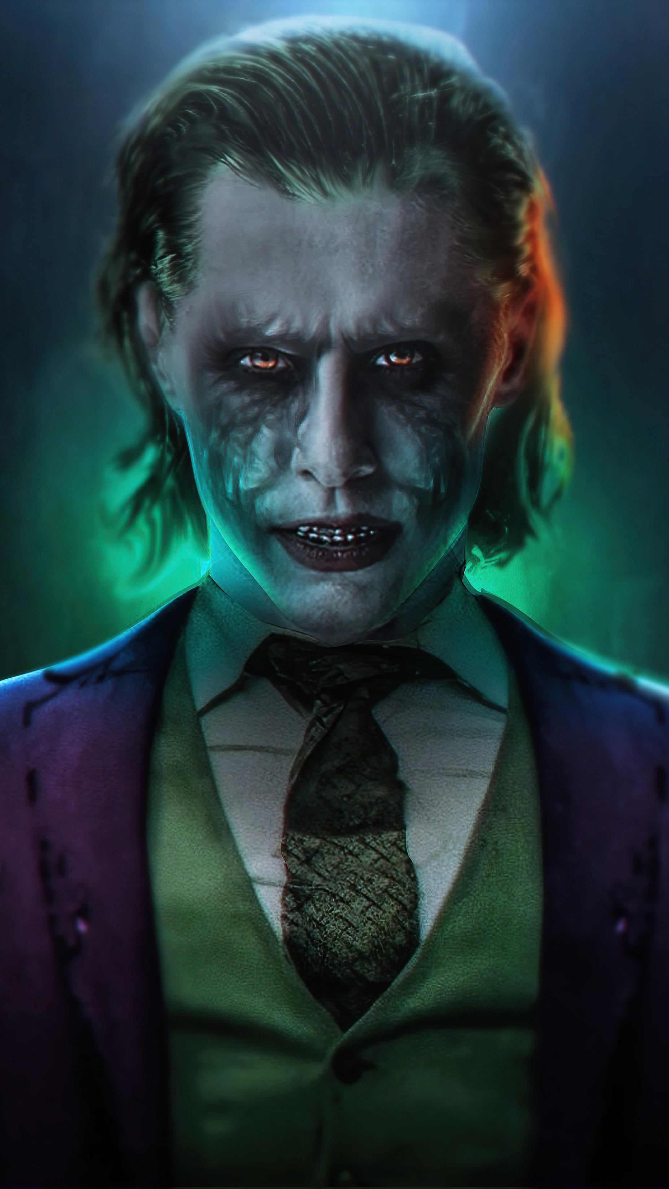 Joker artwork 4K HD Phone Wallpaper