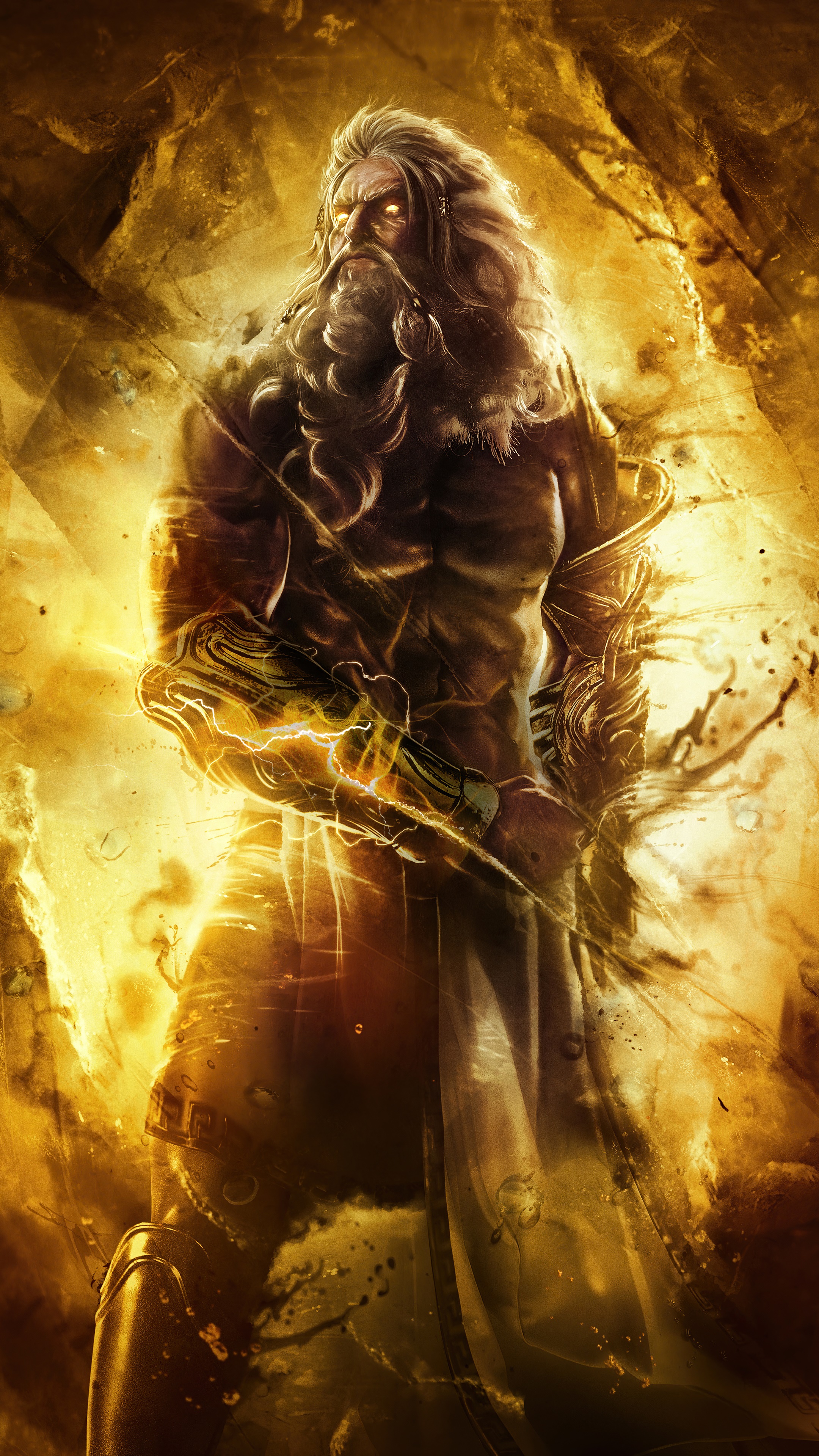 Kratos from God of War 4K HD Phone Wallpaper