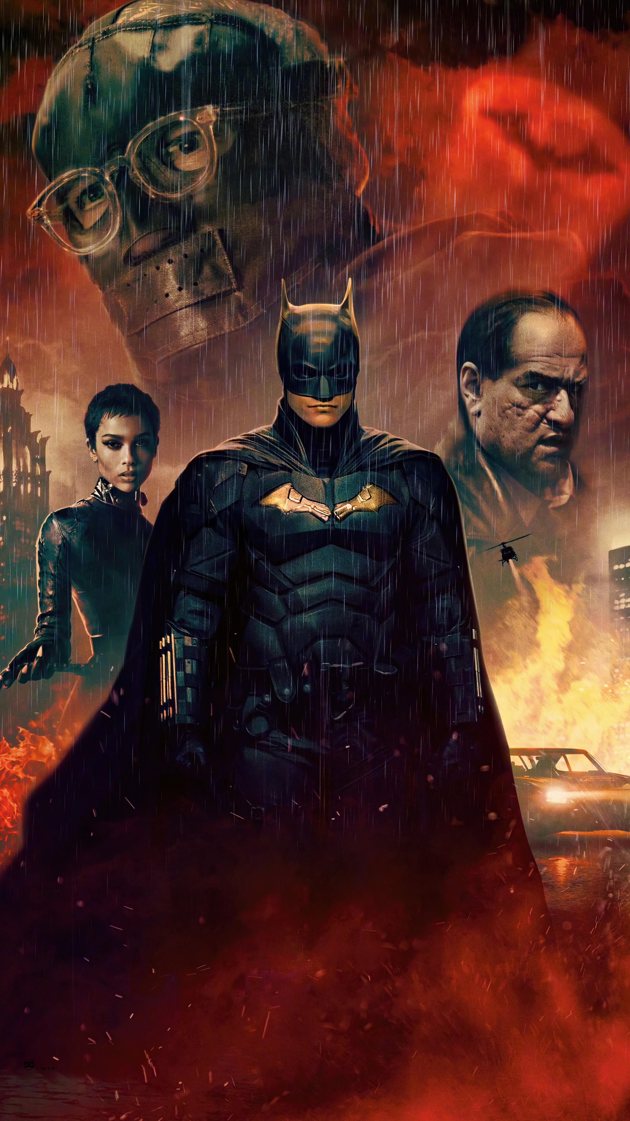 The Batman 4K HD Phone Wallpaper