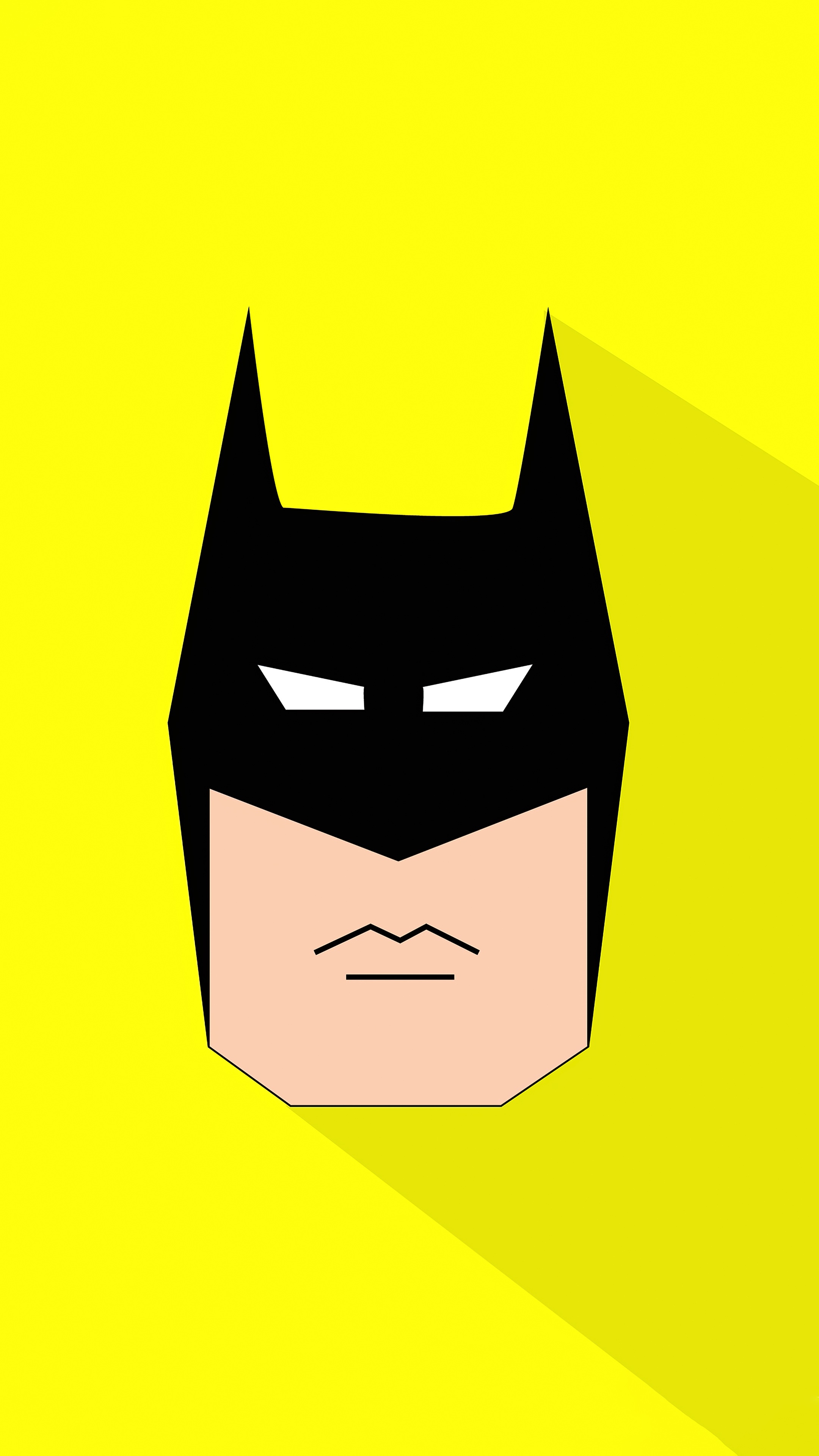 Minimalist Batman Artwork HD Phone Wallpaper