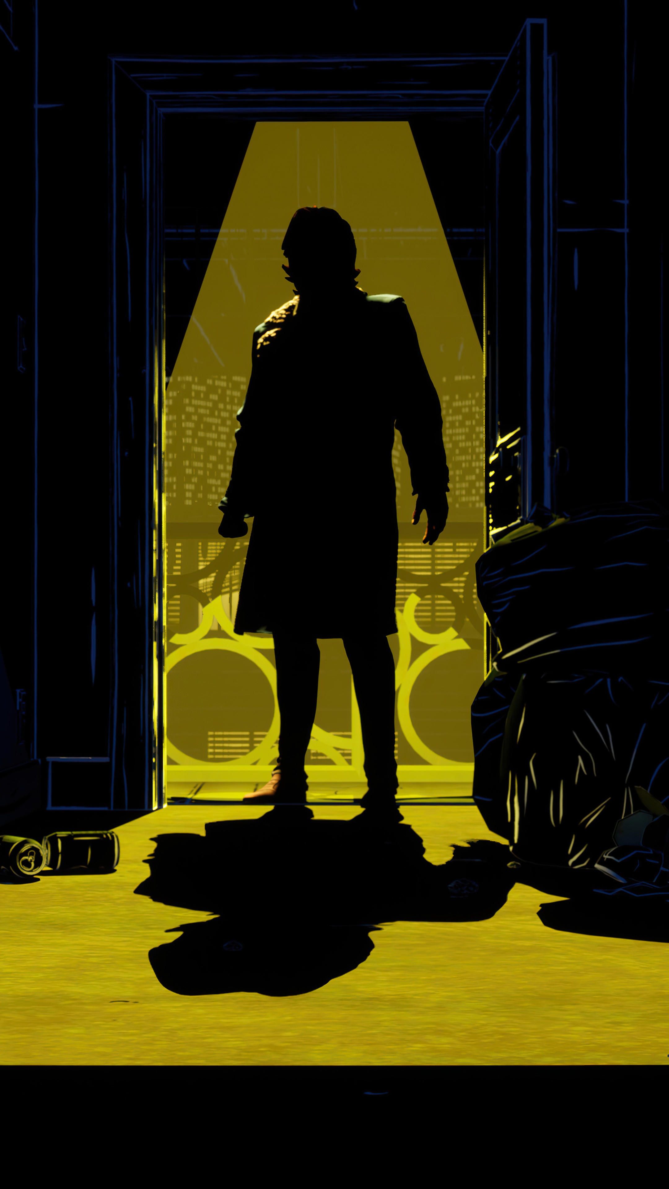 The Wolf Among Us 2 silhouette HD Phone Wallpaper