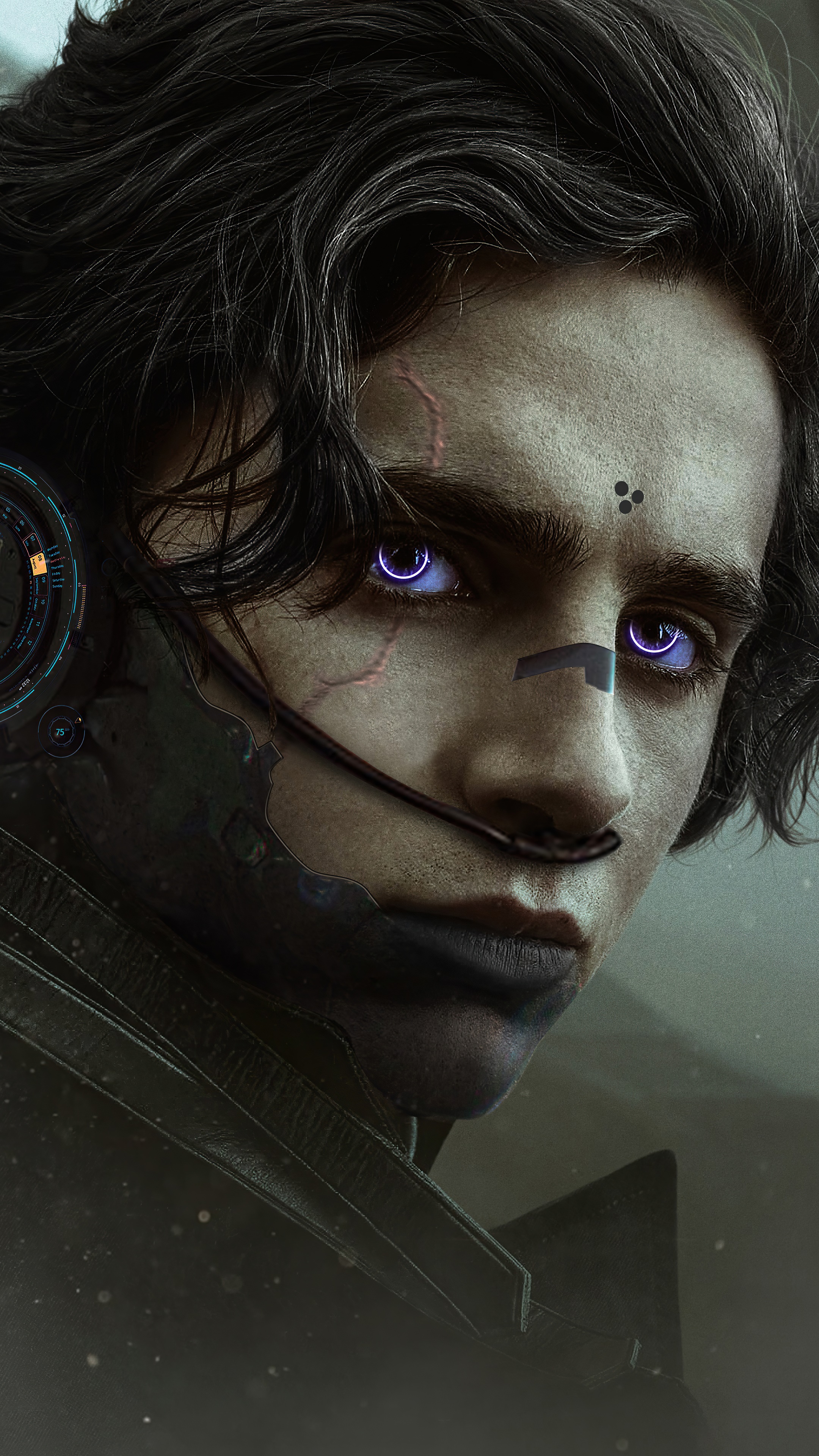 Paul Atreides from Dune 4K HD Phone Wallpaper