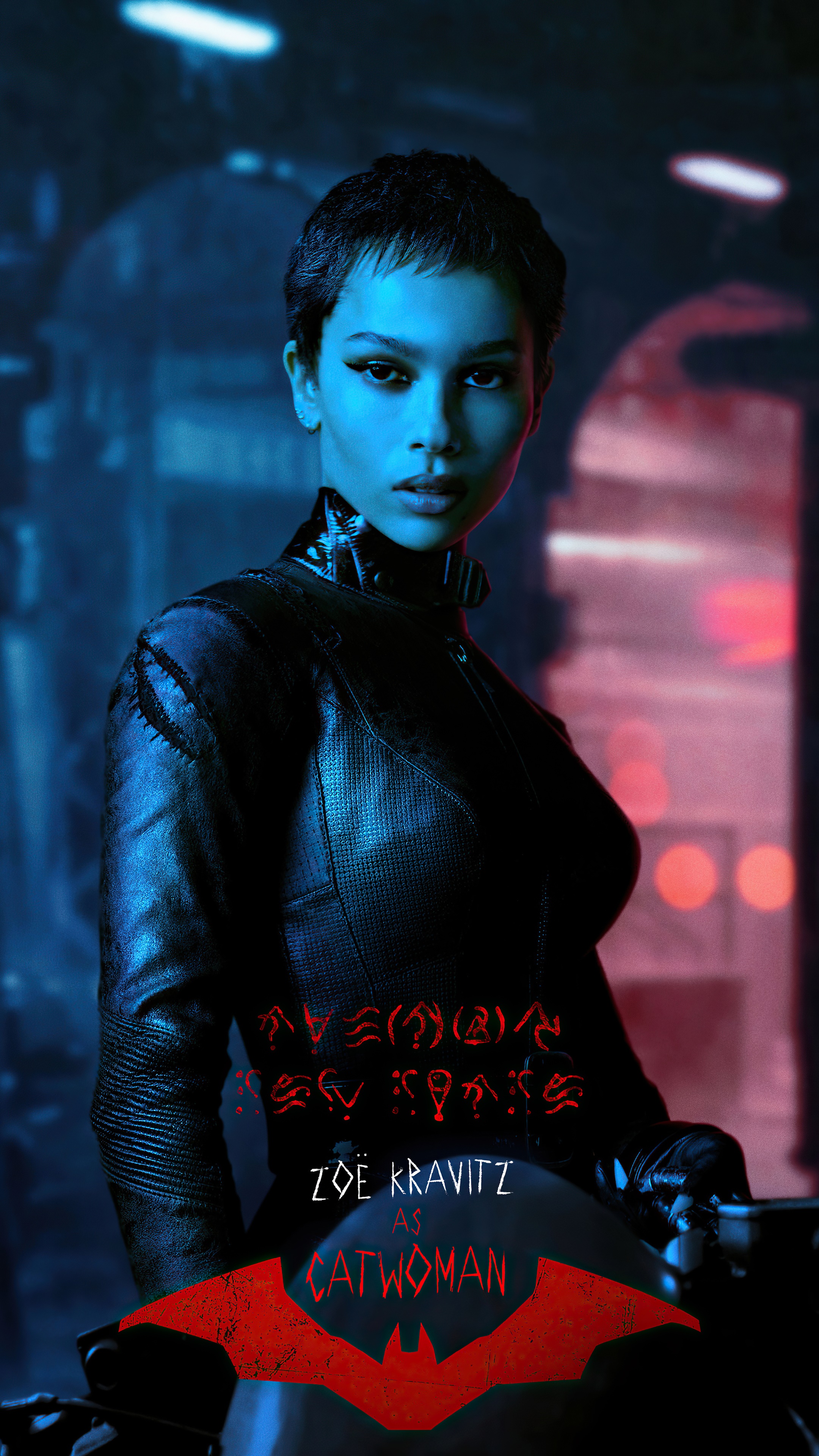 Catwoman from The Batman 4K HD Phone Wallpaper