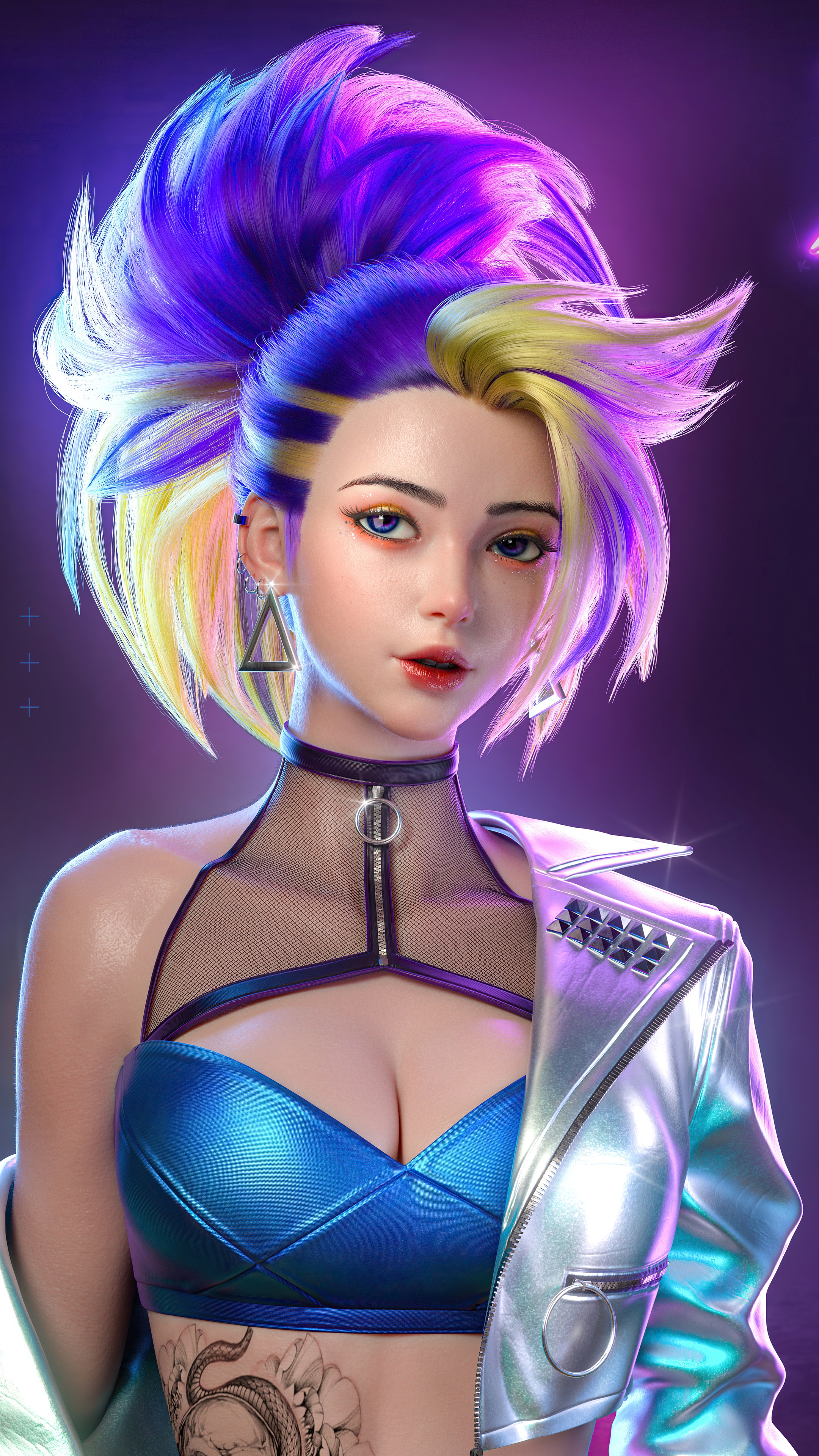 Akali from League of Legends HD Phone Wallpaper