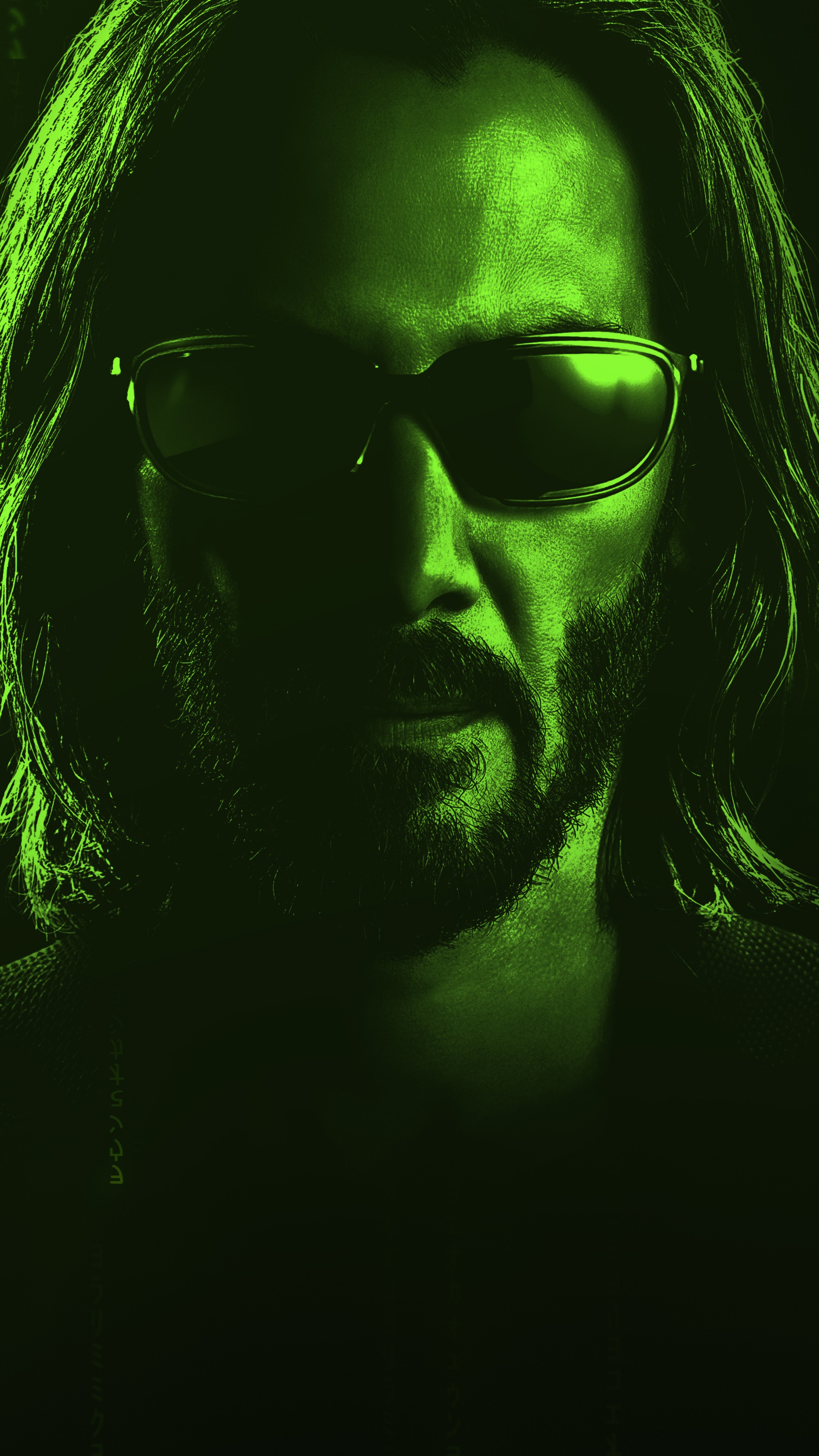 Keanu Reeves as Neo from The Matrix Resurrections HD Phone Wallpaper