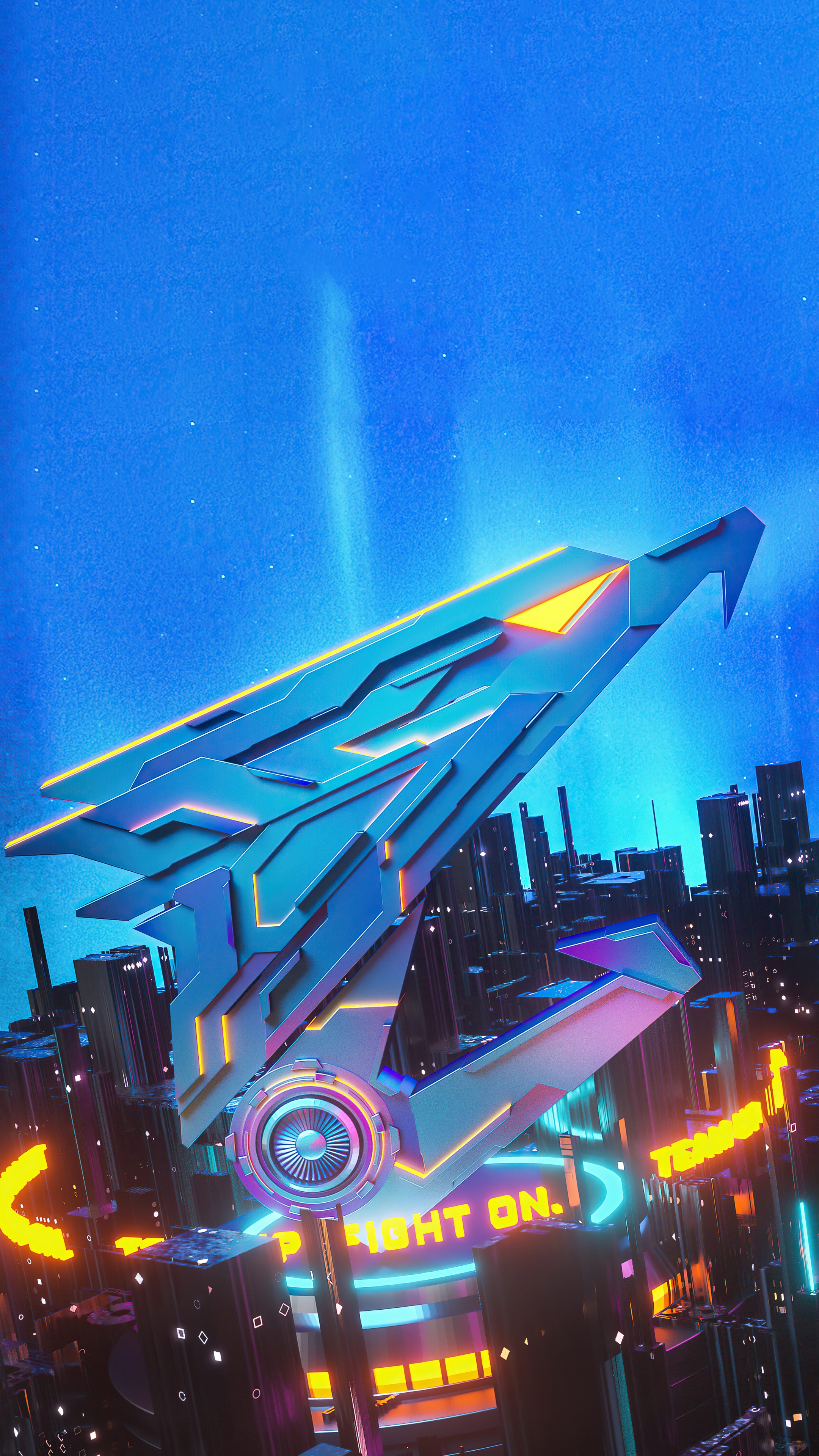 Aorus 4K HD Phone Wallpaper