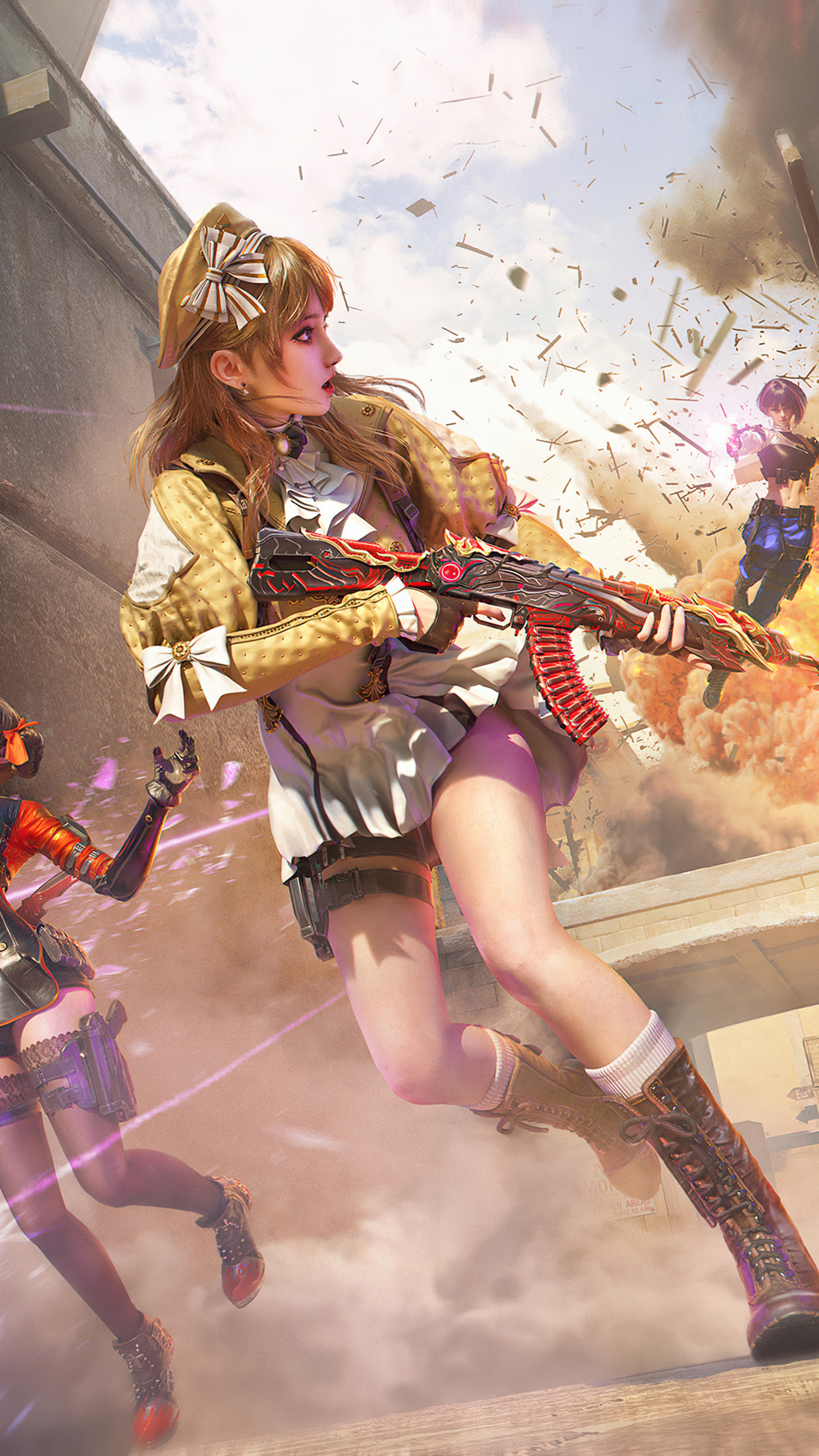 Crossfire 4K Artstation HD Phone Wallpaper