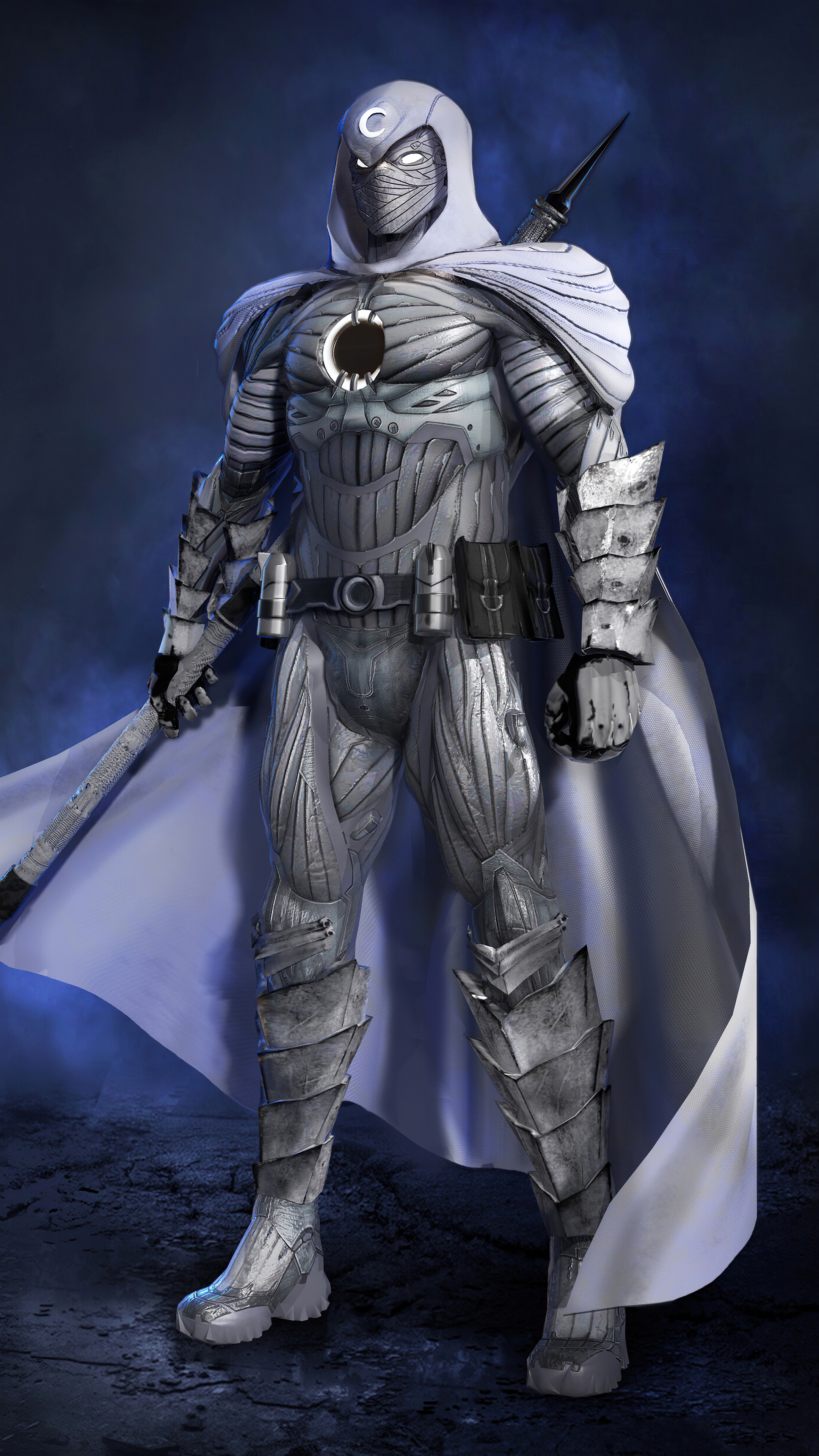 Moon Knight from Marvel HD Phone Wallpaper