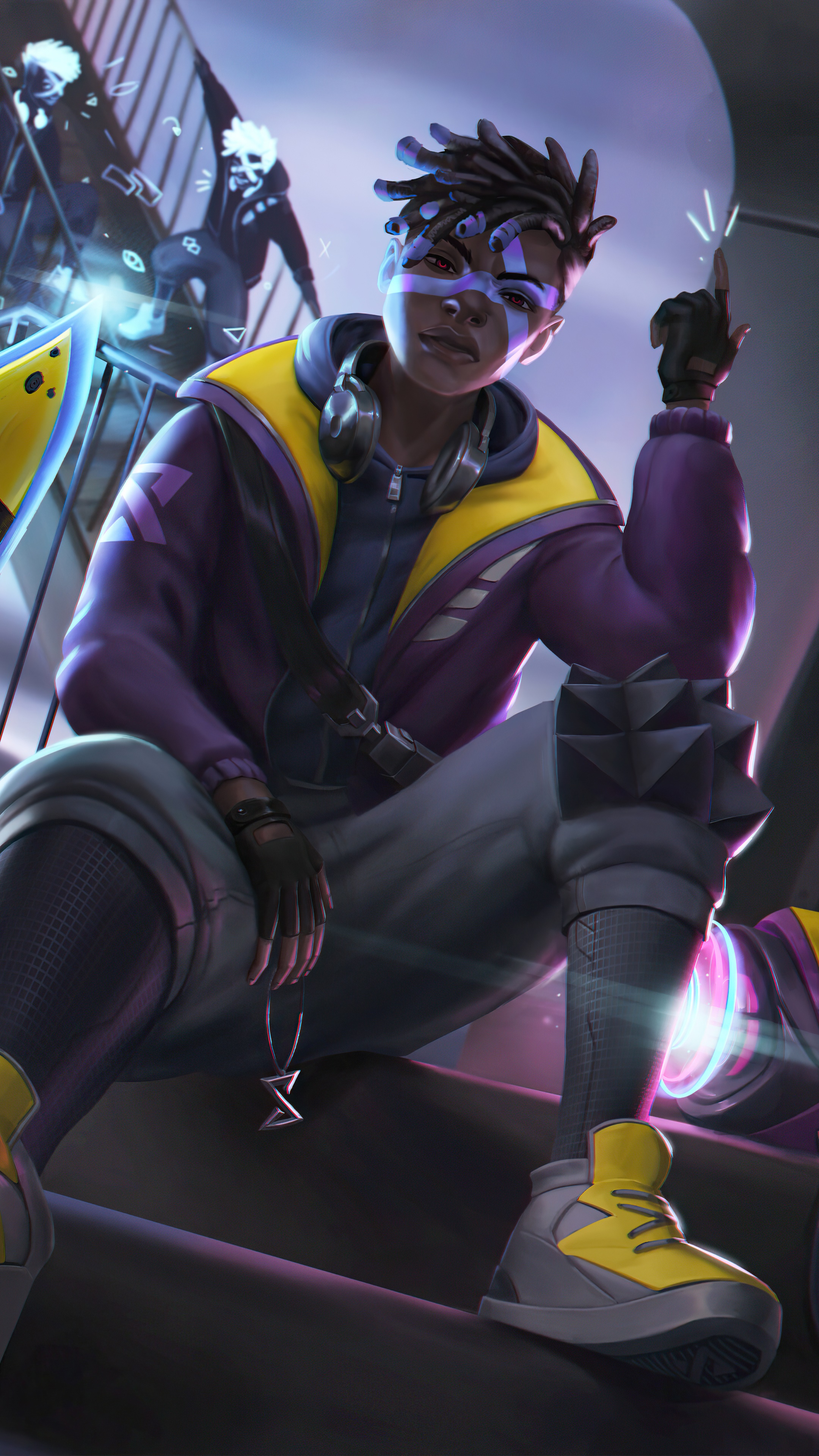 Ekko from League of Legends HD Phone Wallpaper
