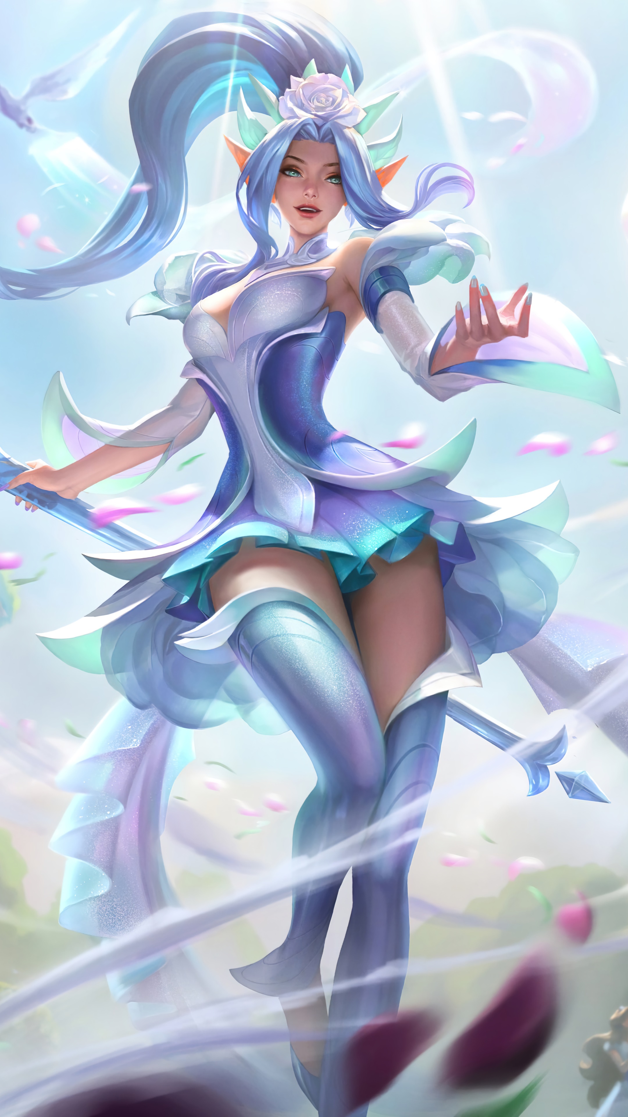 Janna from League of Legends HD Phone Wallpaper