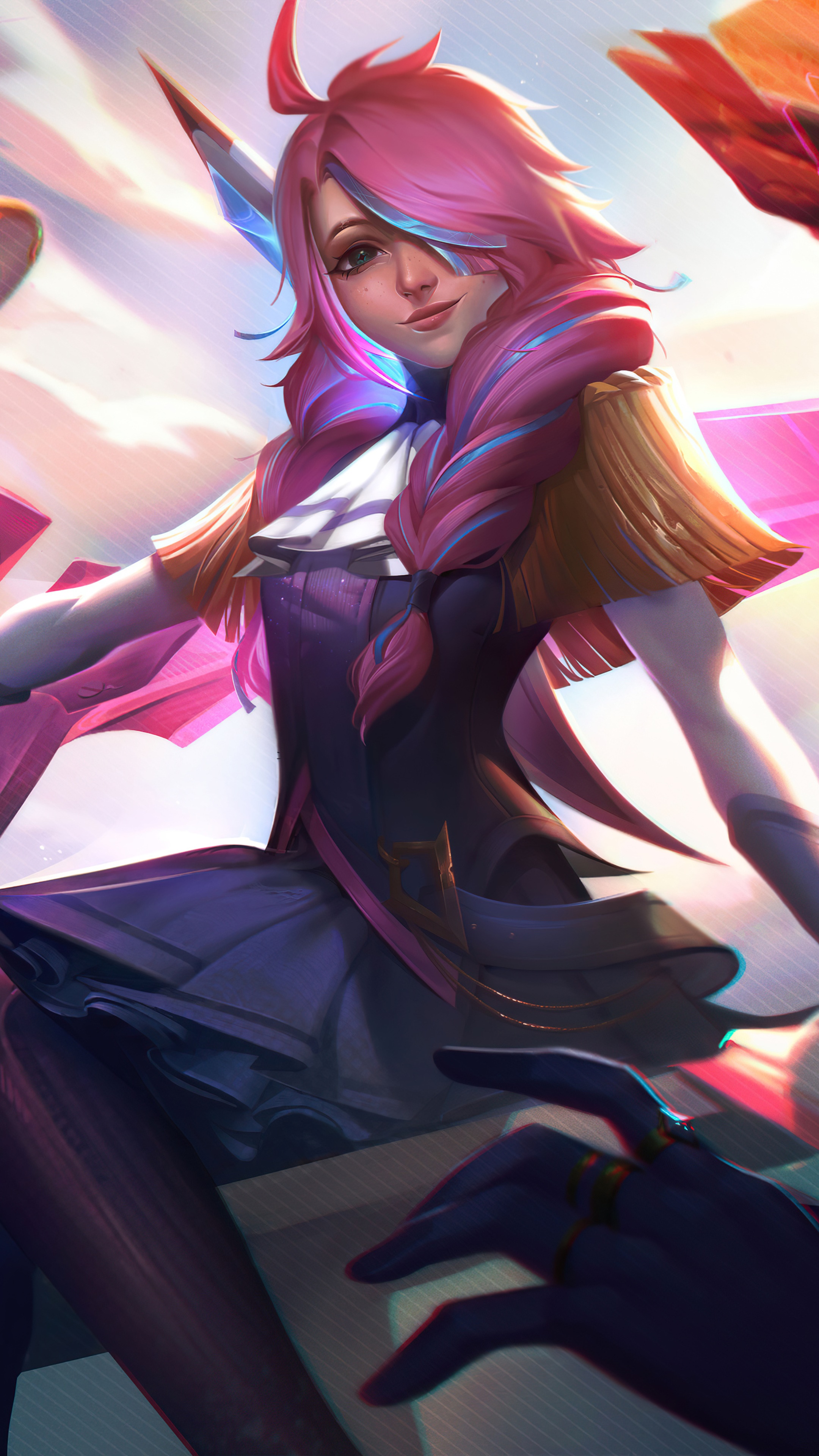 Seraphine from League of Legends HD Phone Wallpaper