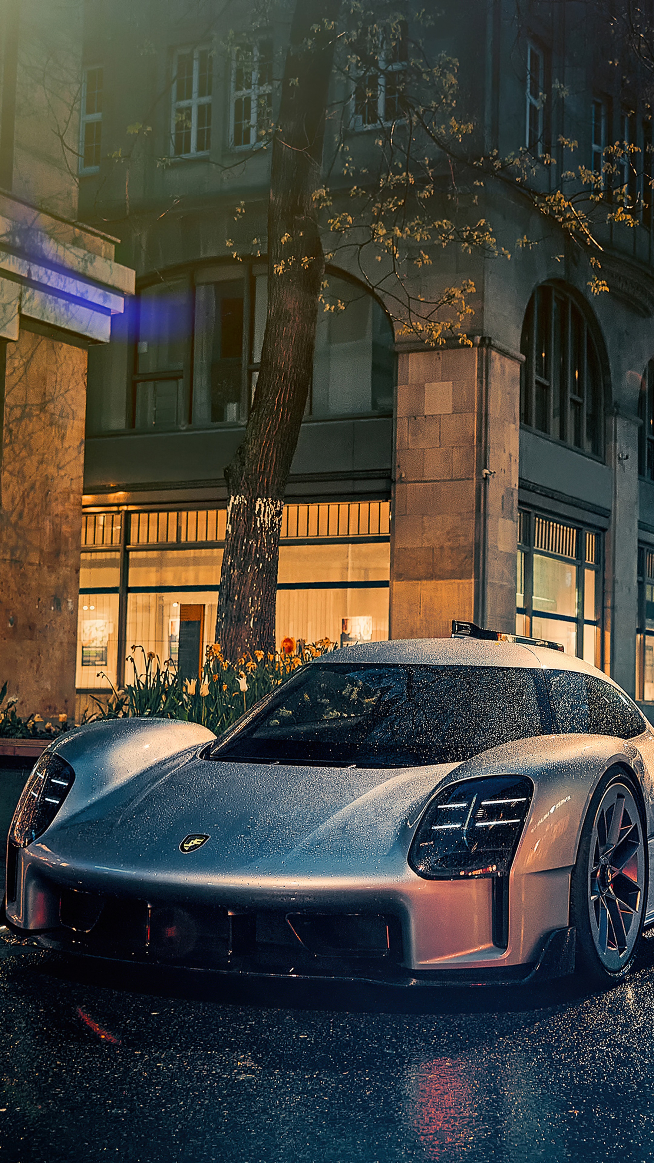 Porsche 911 Vision Safari 4K CGI HD Phone Wallpaper