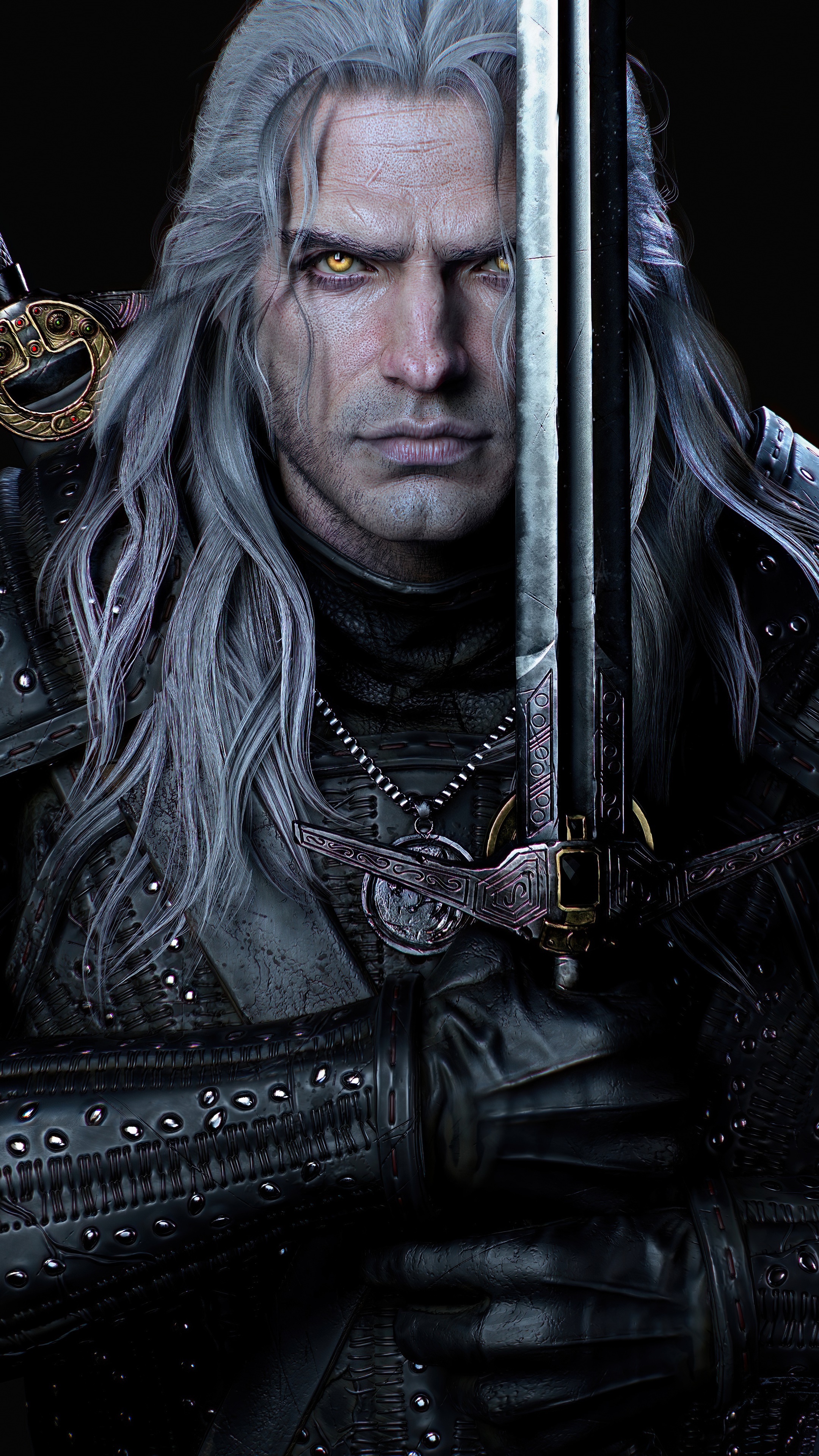 Geralt of Rivia from The Witcher HD Phone Wallpaper