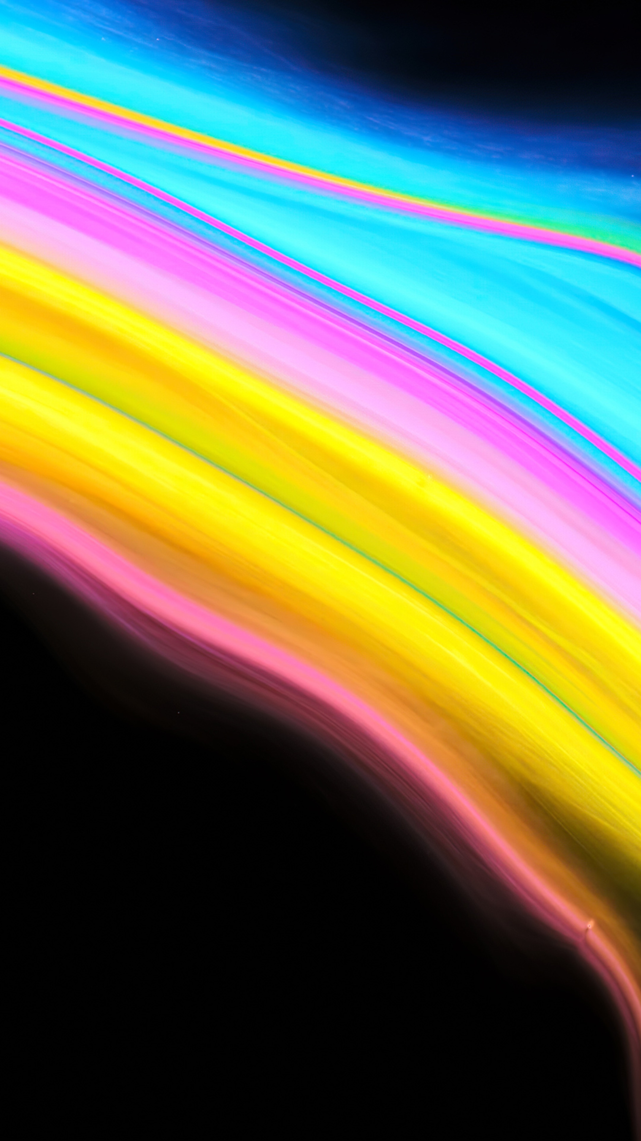 Abstract digital art with colorful streaks HD Phone Wallpaper