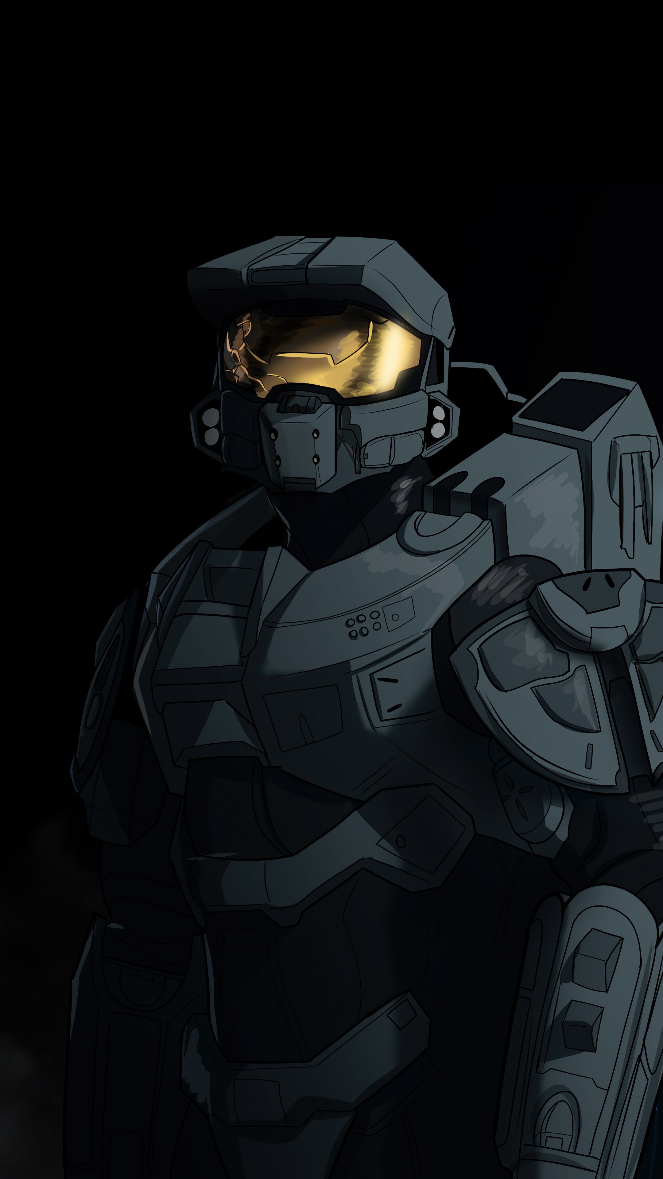 Master Chief from Halo HD Phone Wallpaper