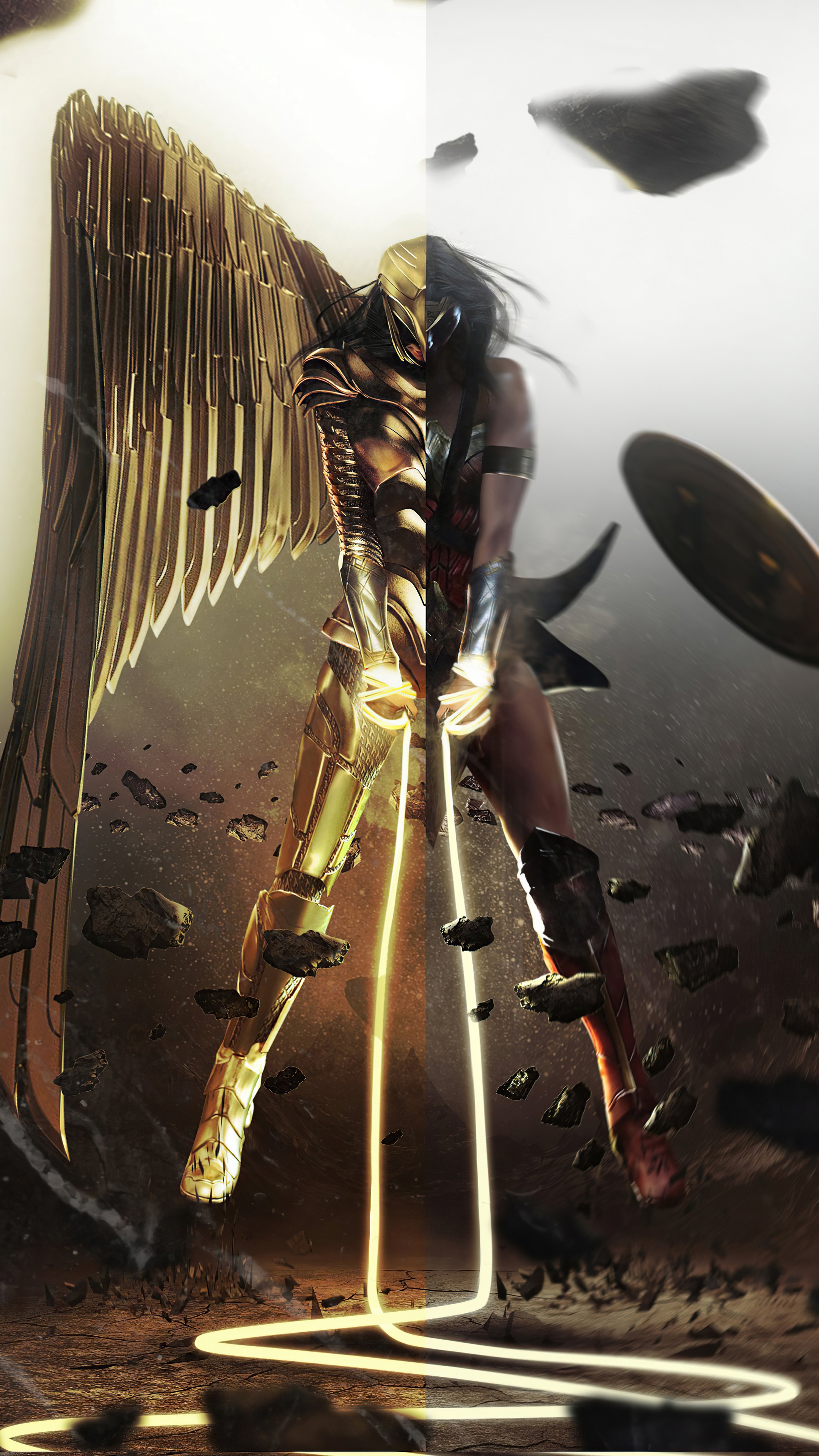 Wonder Woman from Wonder Woman 1984 4K HD Phone Wallpaper
