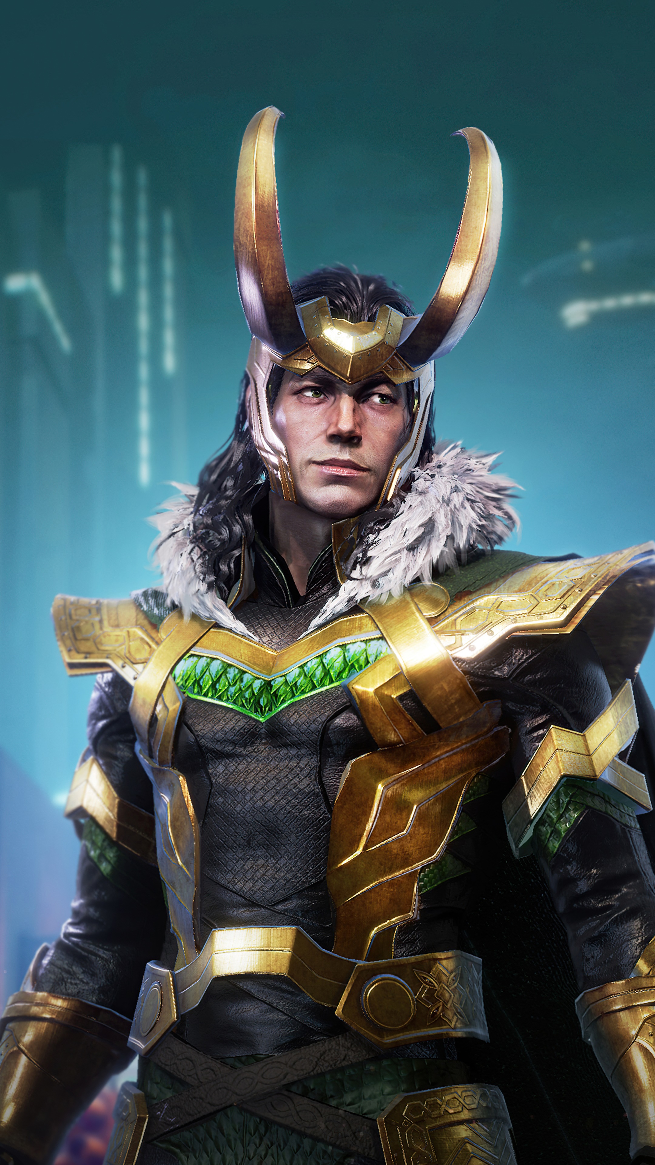Loki from Marvel Future Revolution 4K HD Phone Wallpaper
