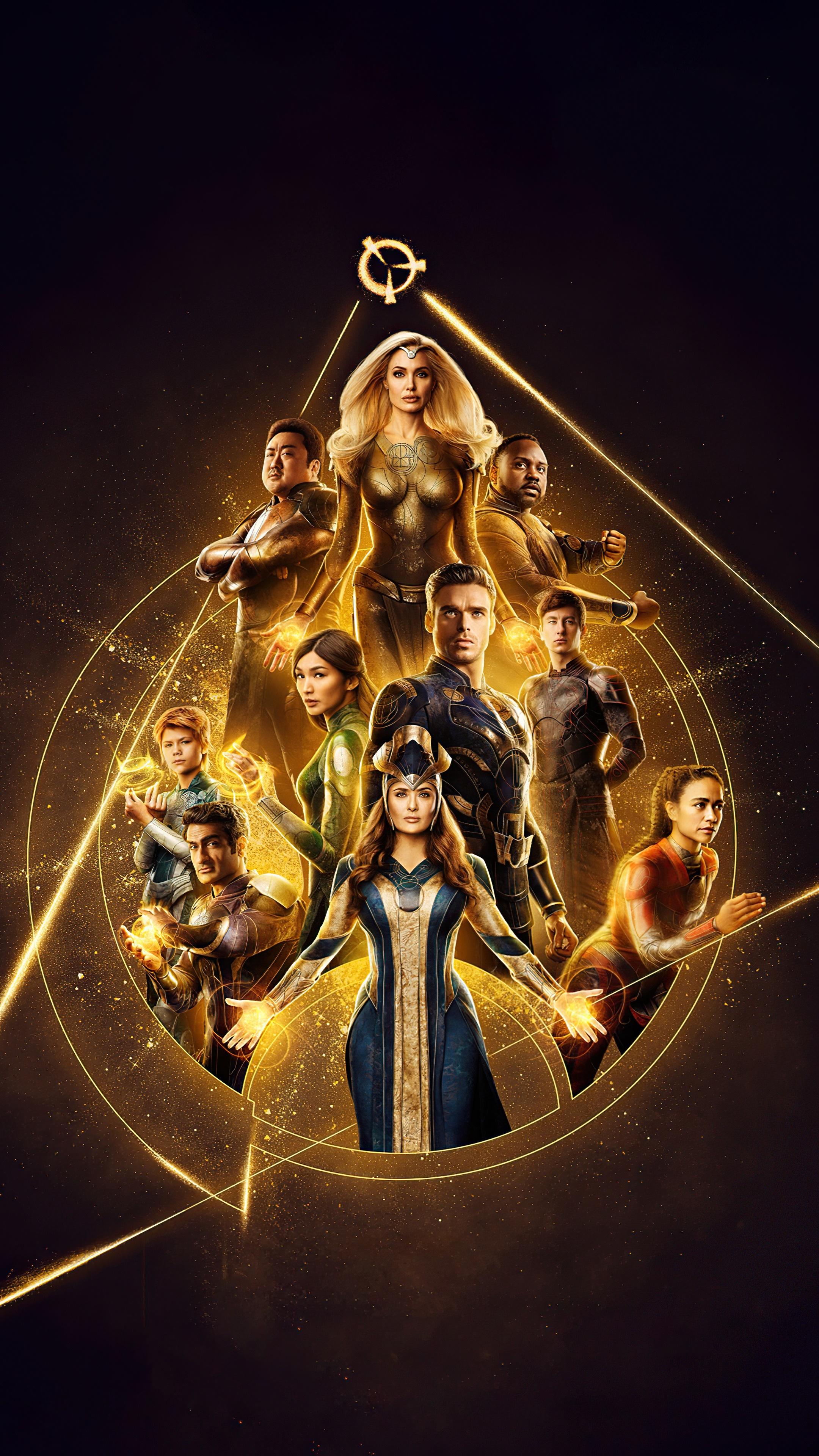 The Eternals from the 2021 movie HD Phone Wallpaper