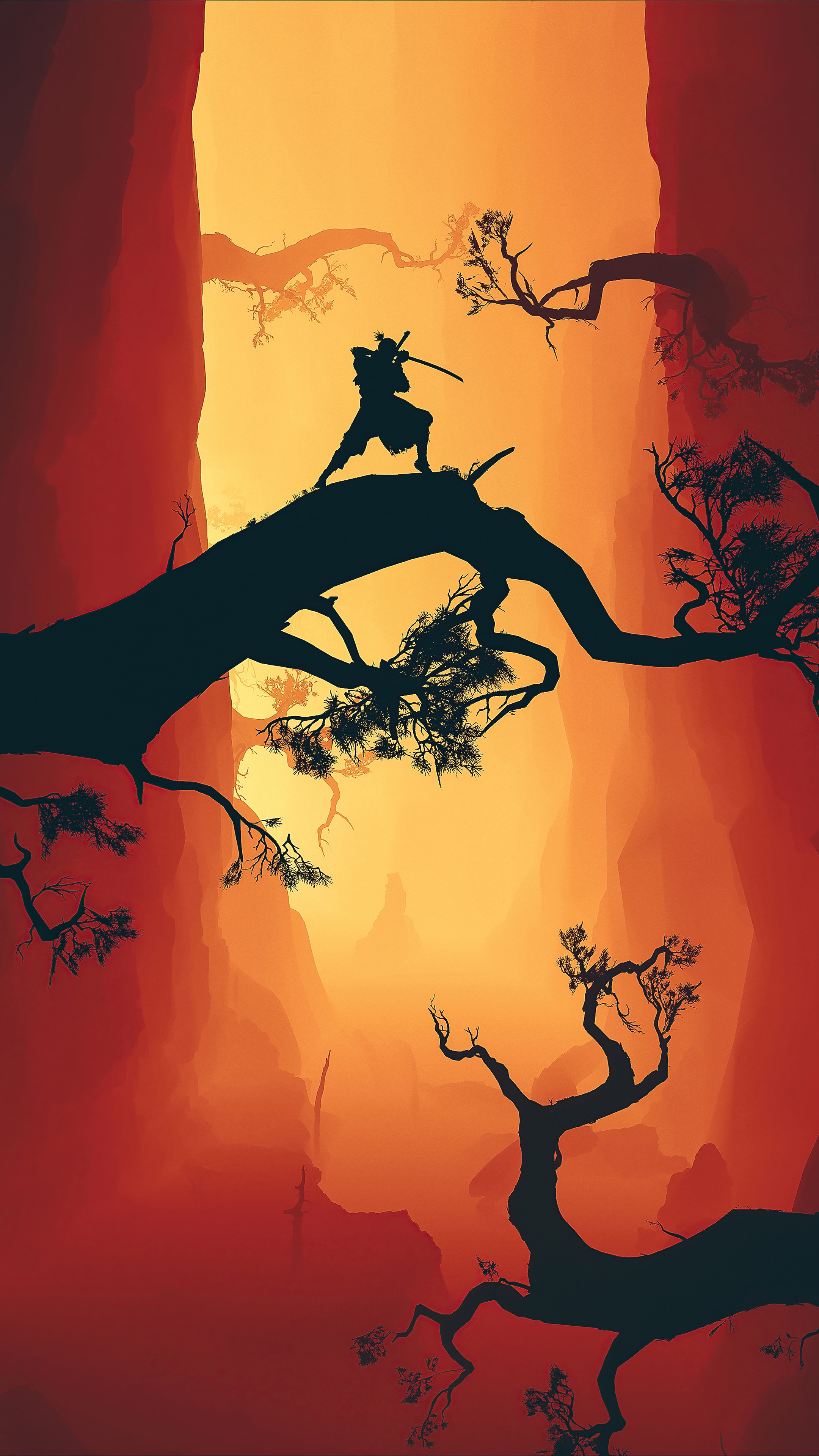 Sekiro: Shadows Die Twice 4K HD Phone Wallpaper
