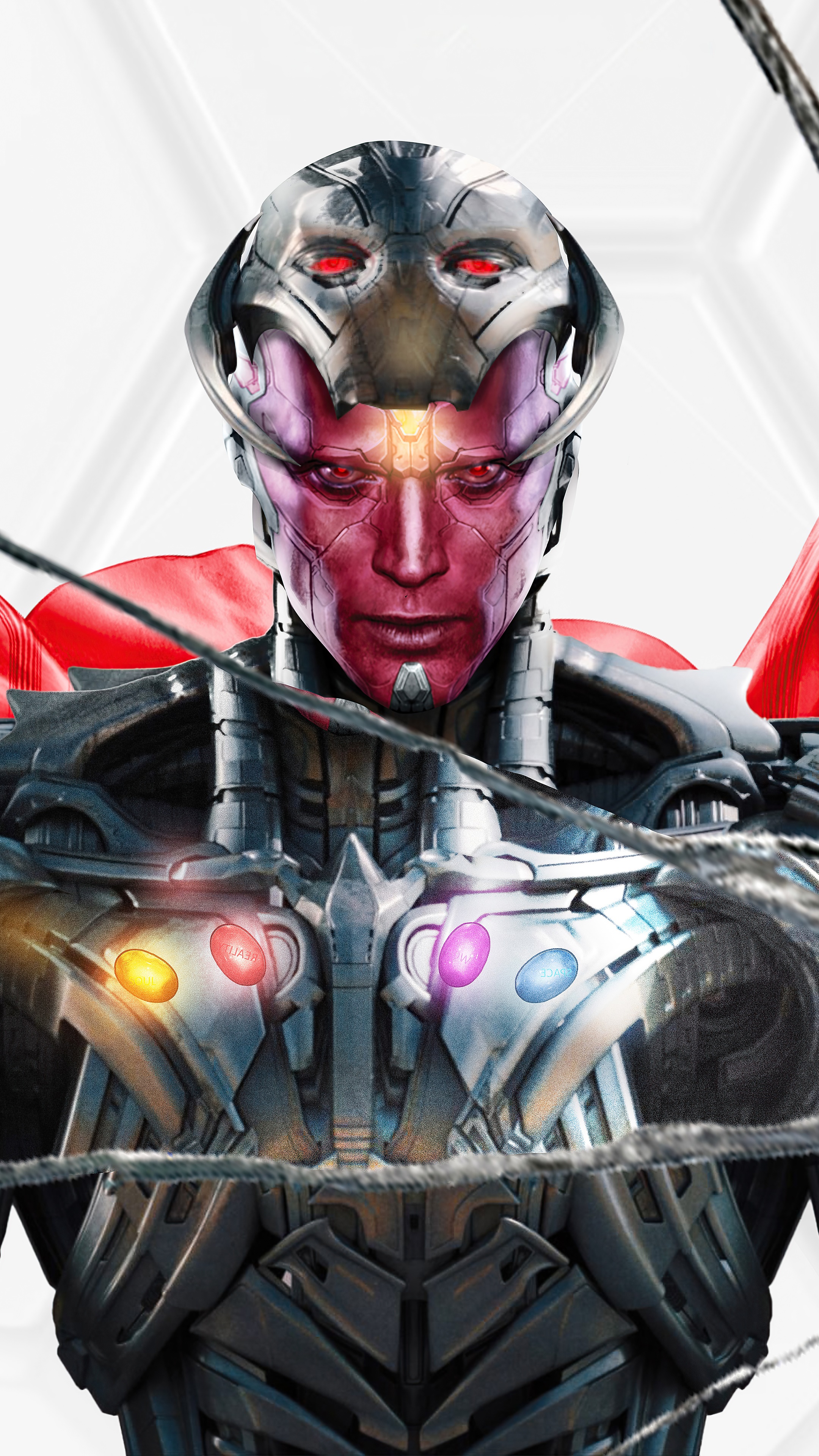 Vision from Marvel What If...? 4K HD Phone Wallpaper