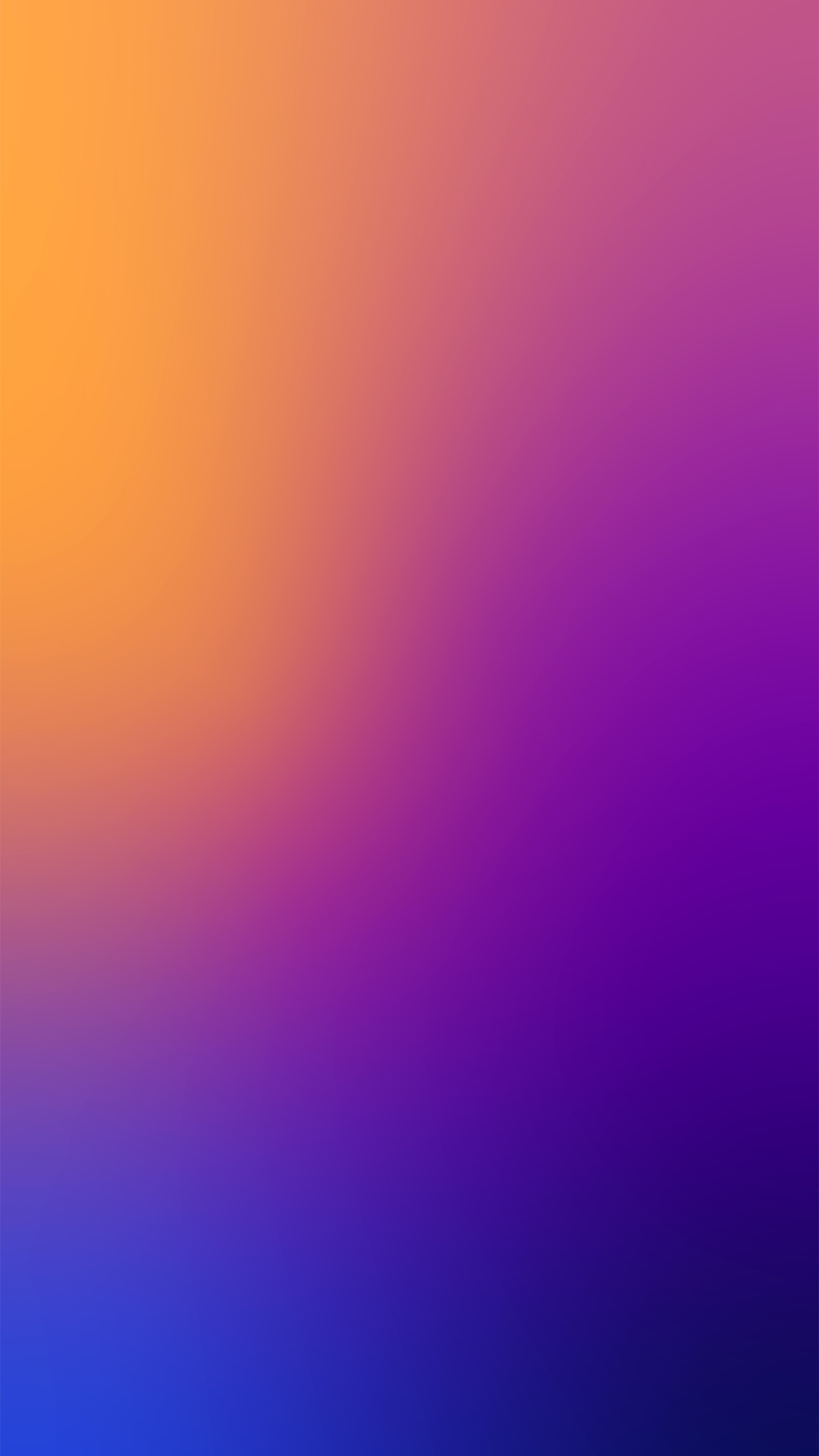 Abstract gradient background with orange, purple, and blue hues HD Phone Wallpaper
