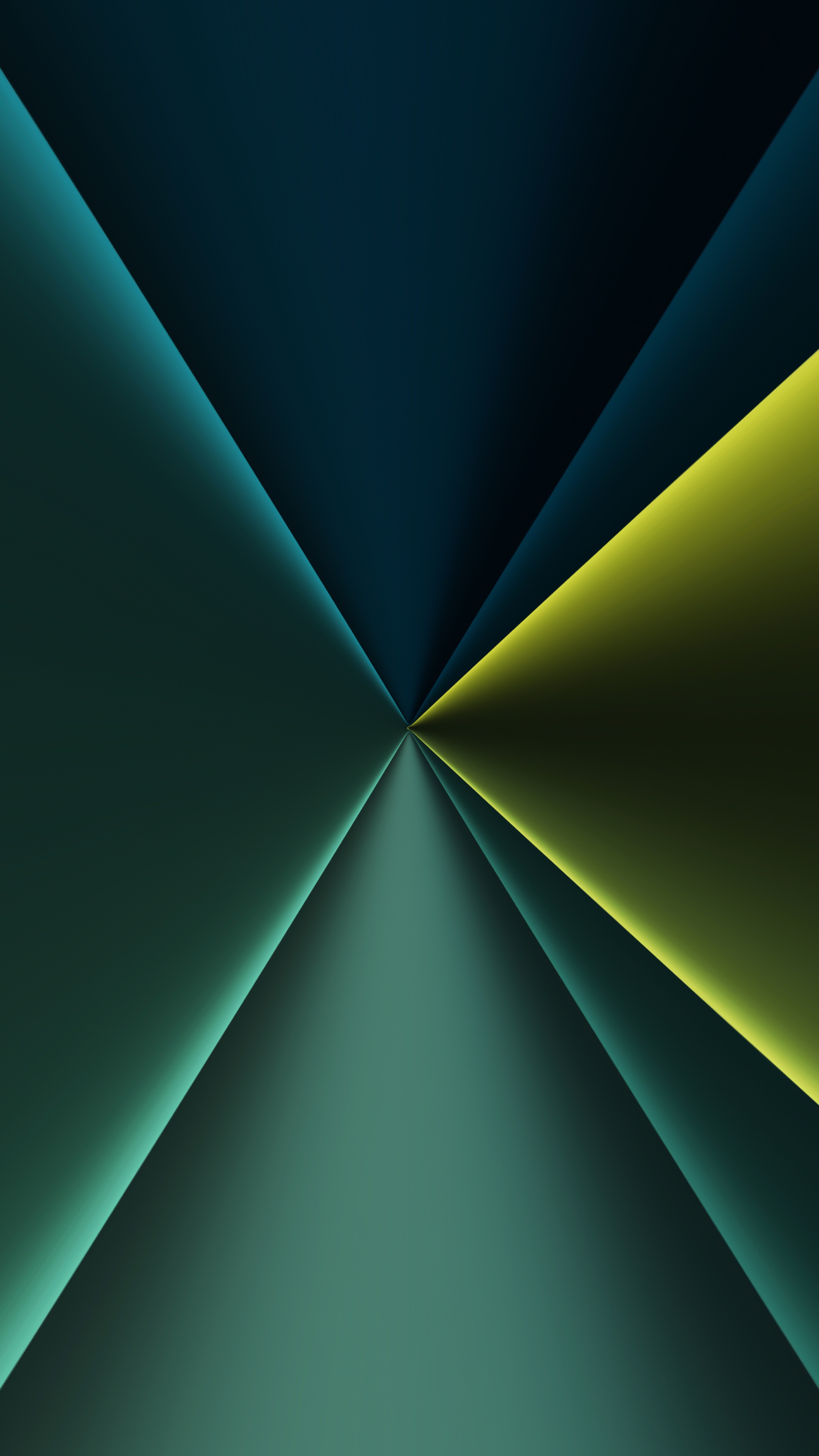 Abstract digital art with geometric shapes and gradients HD Phone Wallpaper
