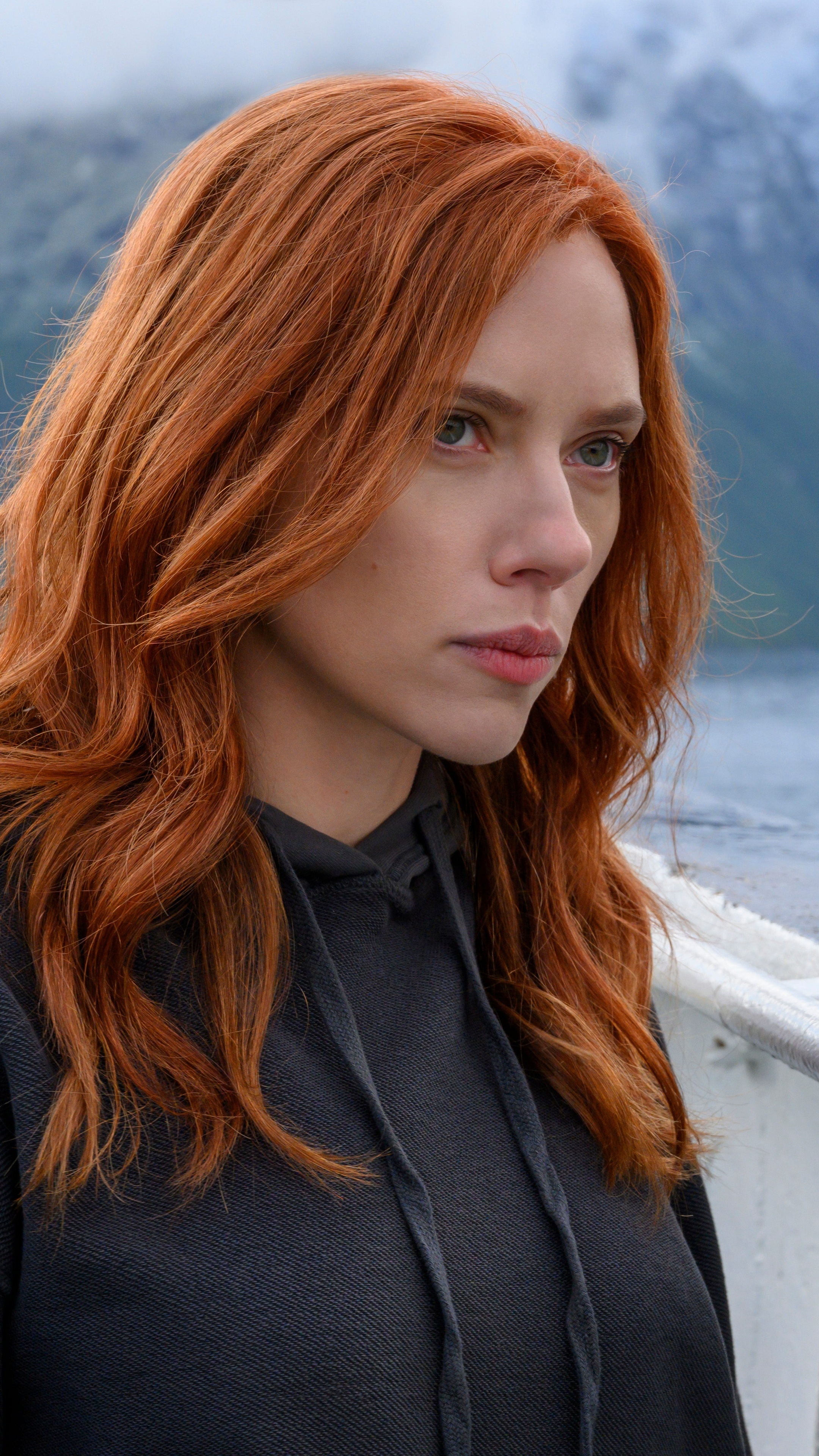 Black Widow from Marvel Cinematic Universe HD Phone Wallpaper