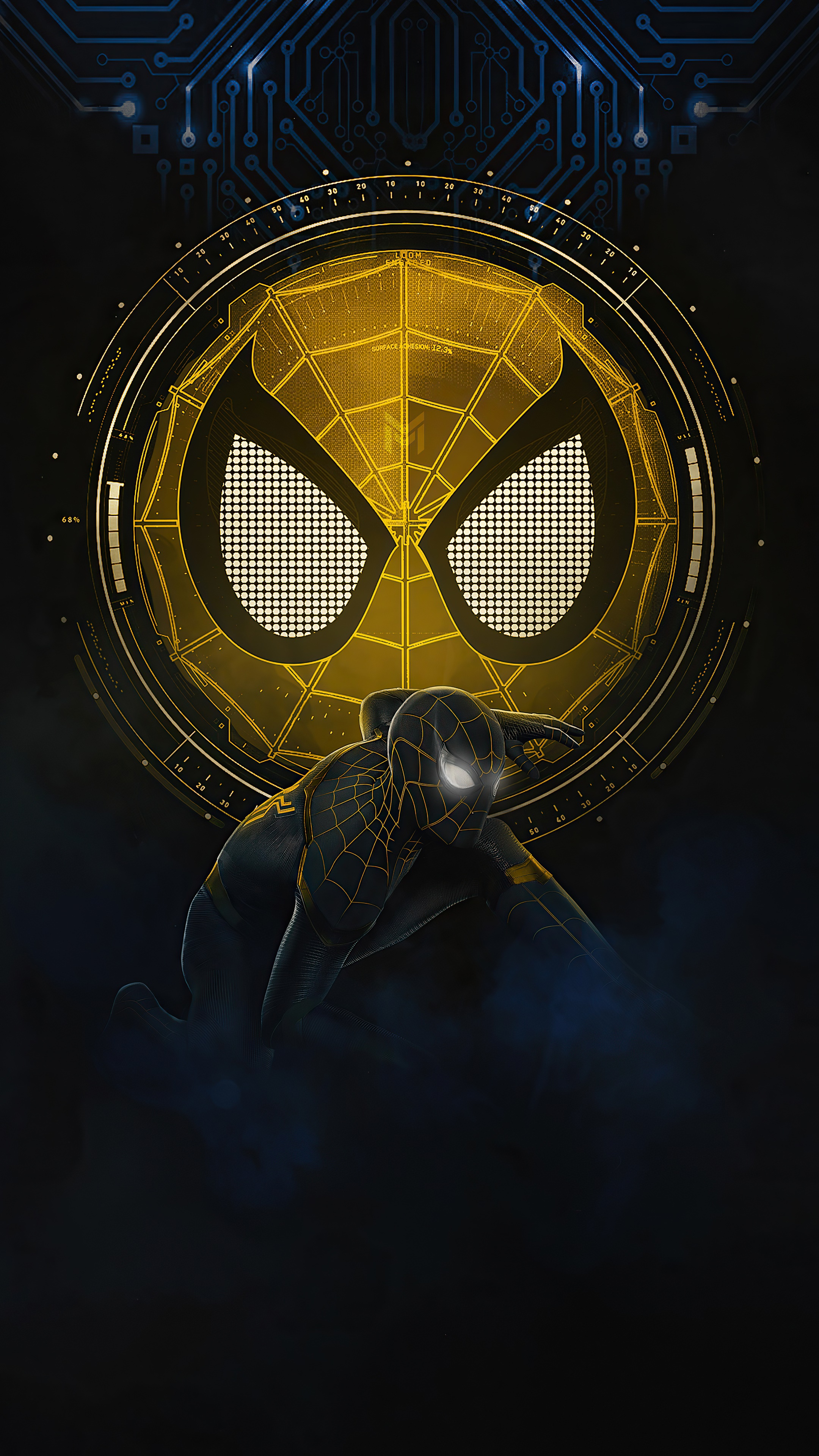 Spider-Man from Spider-Man: No Way Home HD Phone Wallpaper