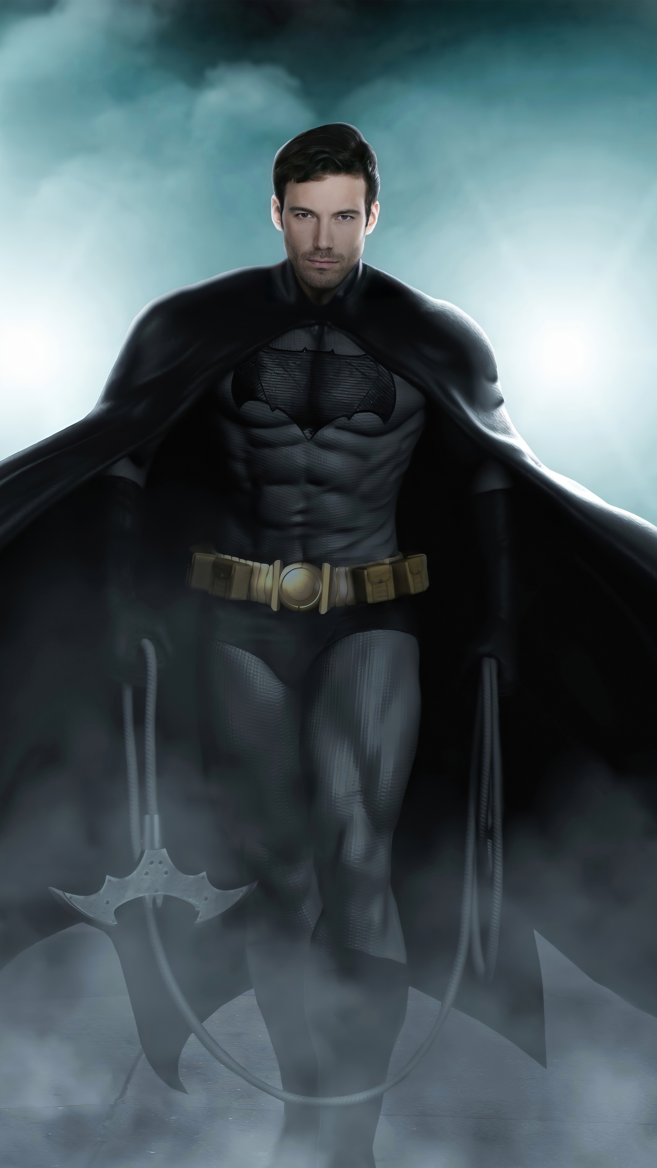 Batman from DC Comics artwork HD Phone Wallpaper