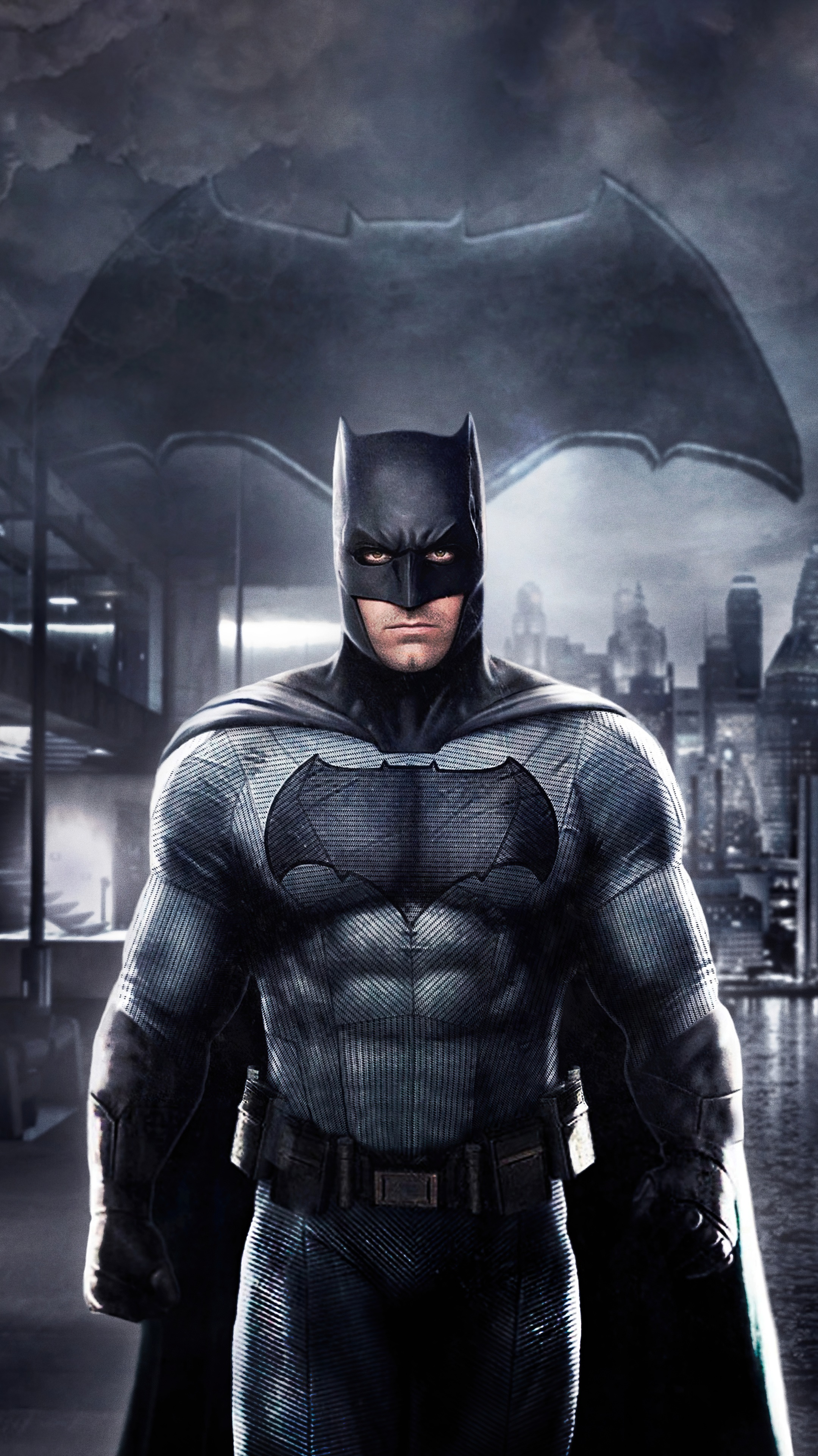 Batman from DC Comics artwork HD Phone Wallpaper