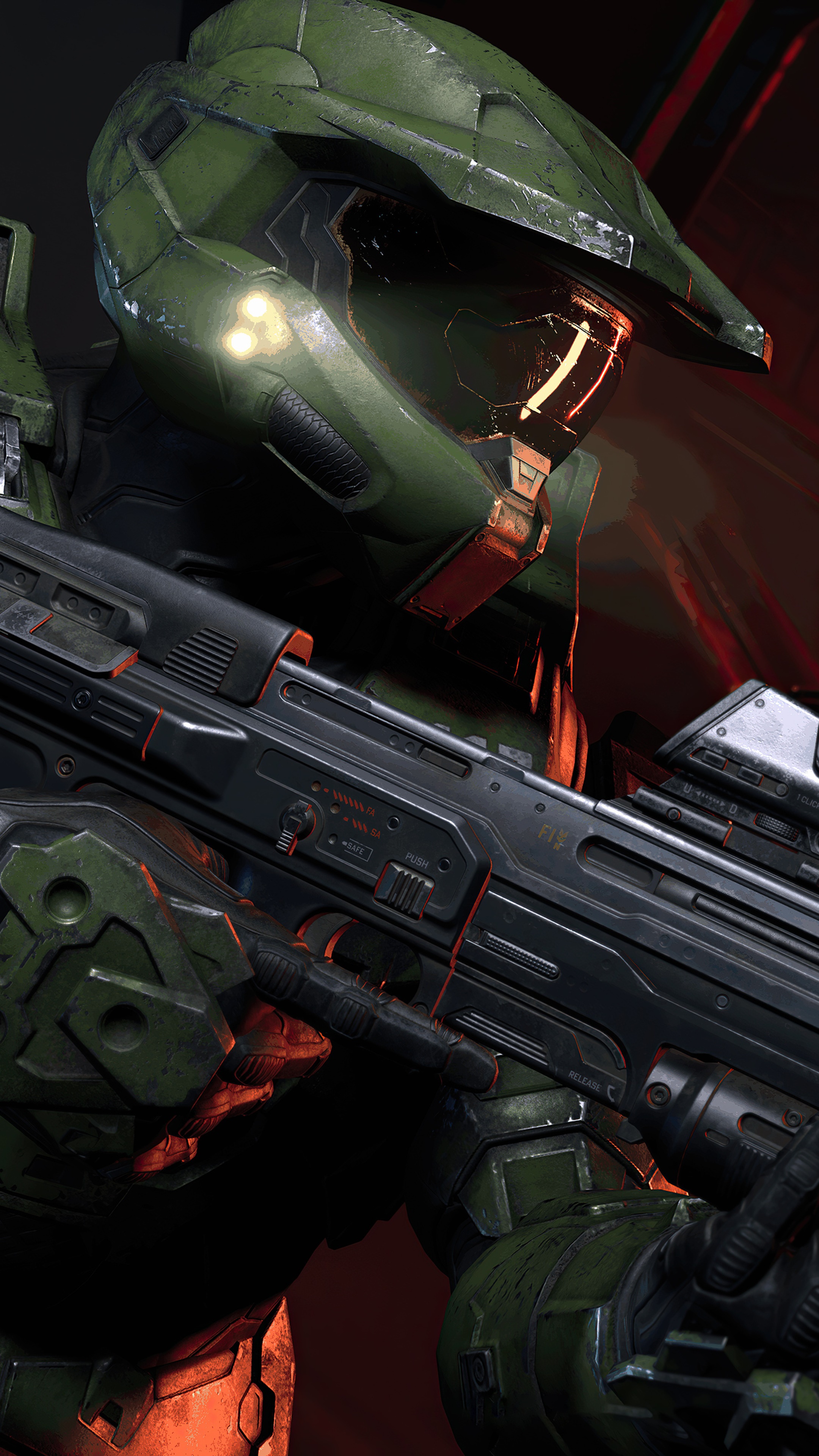 Master Chief from Halo Infinite 4K HD Phone Wallpaper