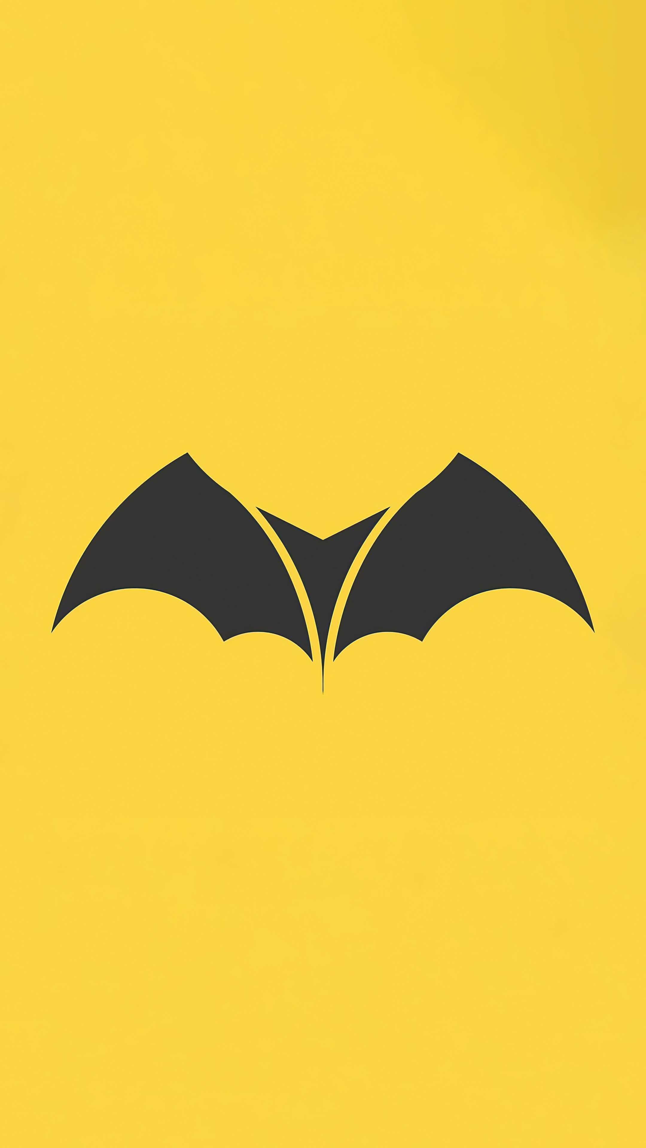 Batman Minimalist Logo HD Phone Wallpaper
