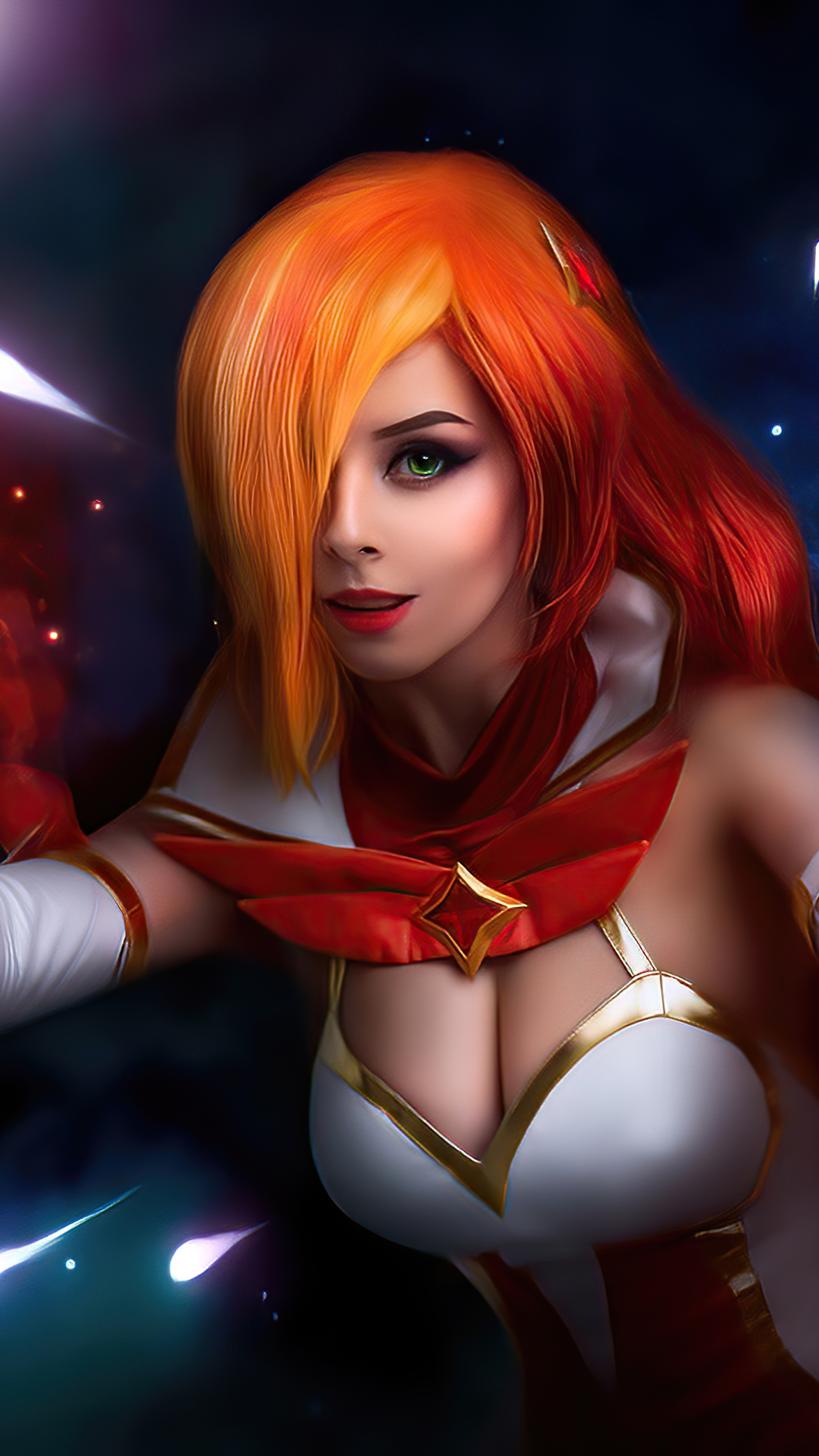 Miss Fortune from League of Legends Cosplay HD Phone Wallpaper