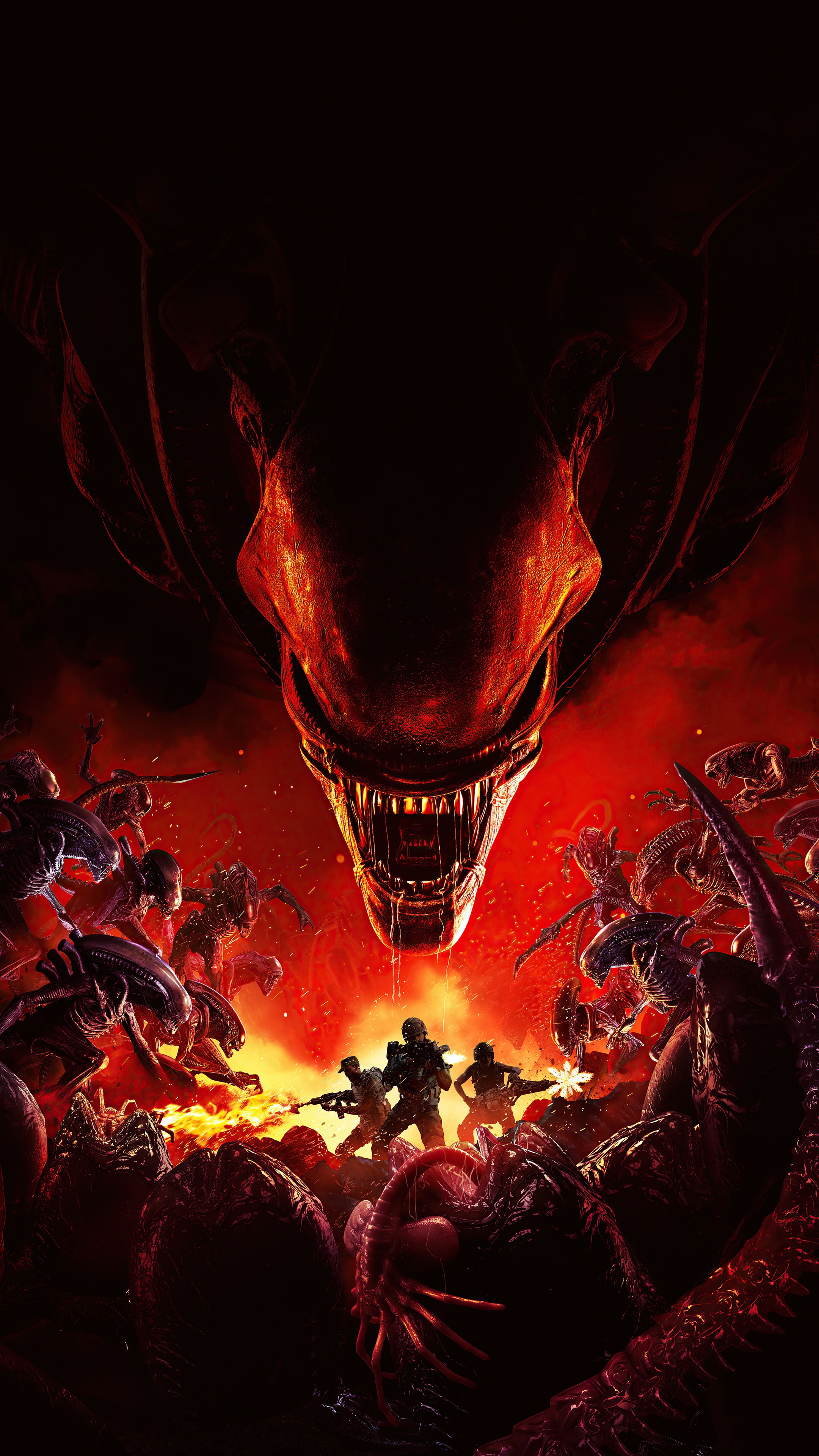 Aliens: Fireteam Elite game poster HD Phone Wallpaper