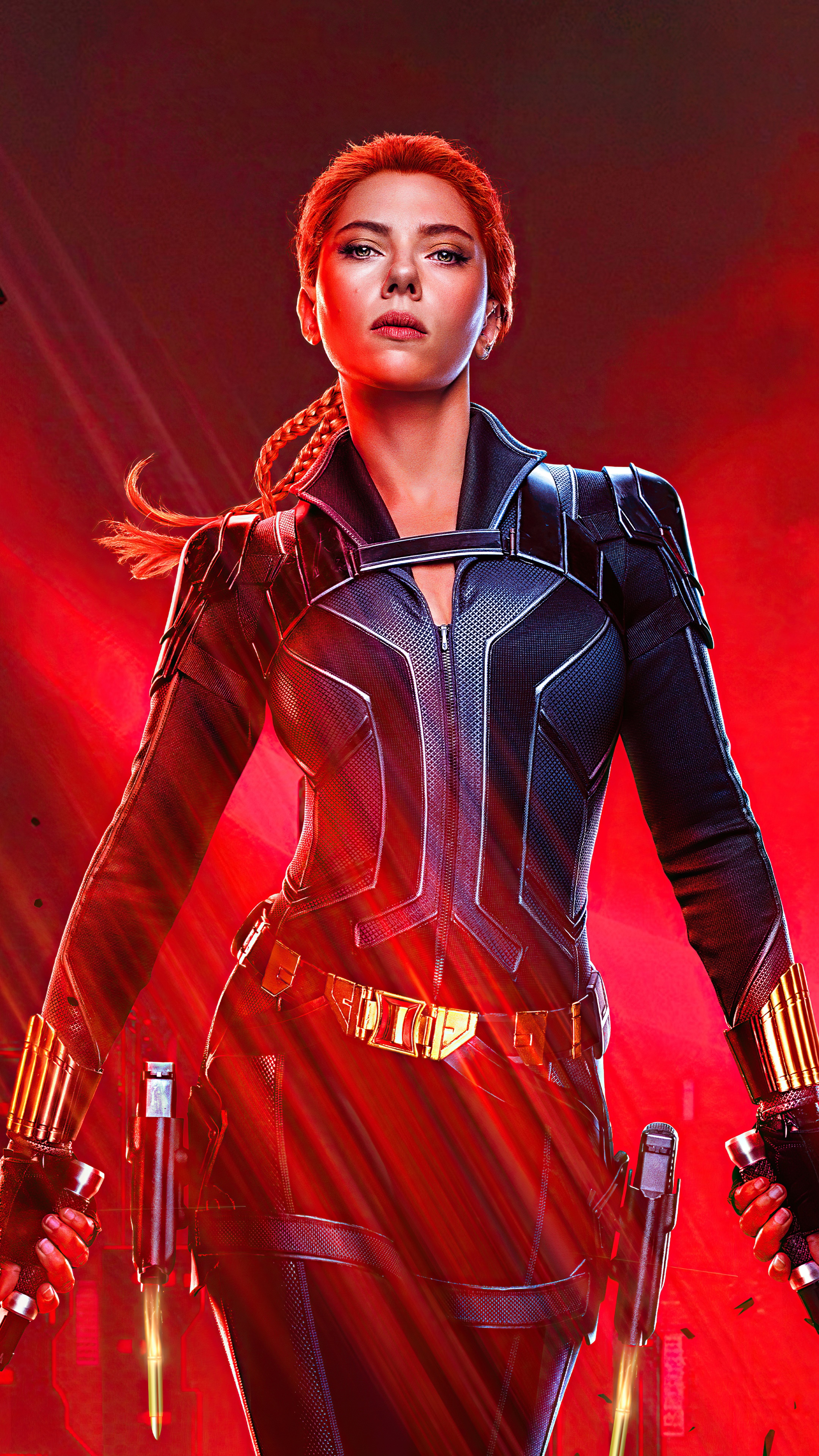 Black Widow from Marvel Movies HD Phone Wallpaper